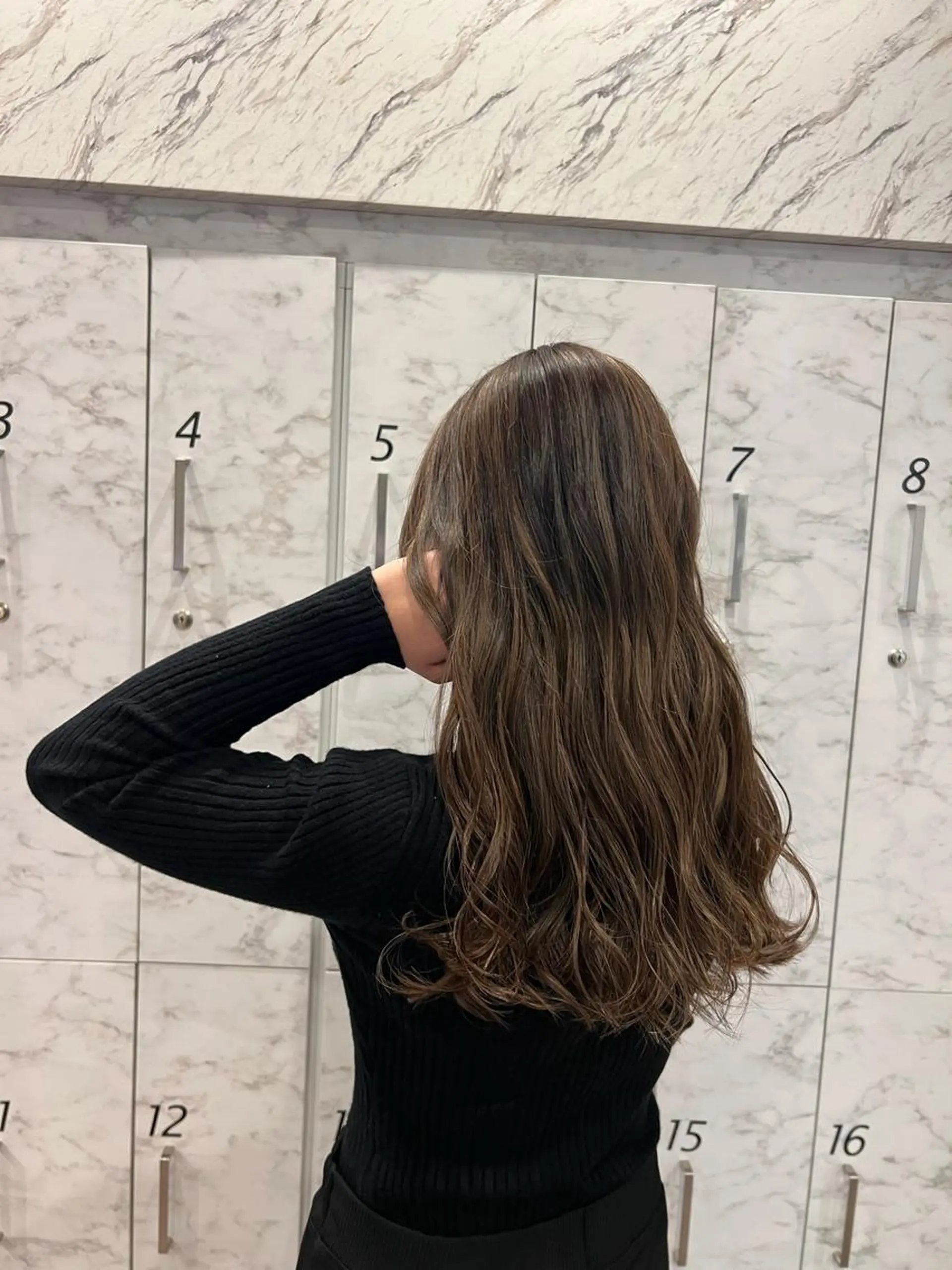 ロング カラー ハイライトカラー ハイライト ヘアカラー 太白区白髪ぼかし/ ボブカット/千葉達人のヘアスタイル