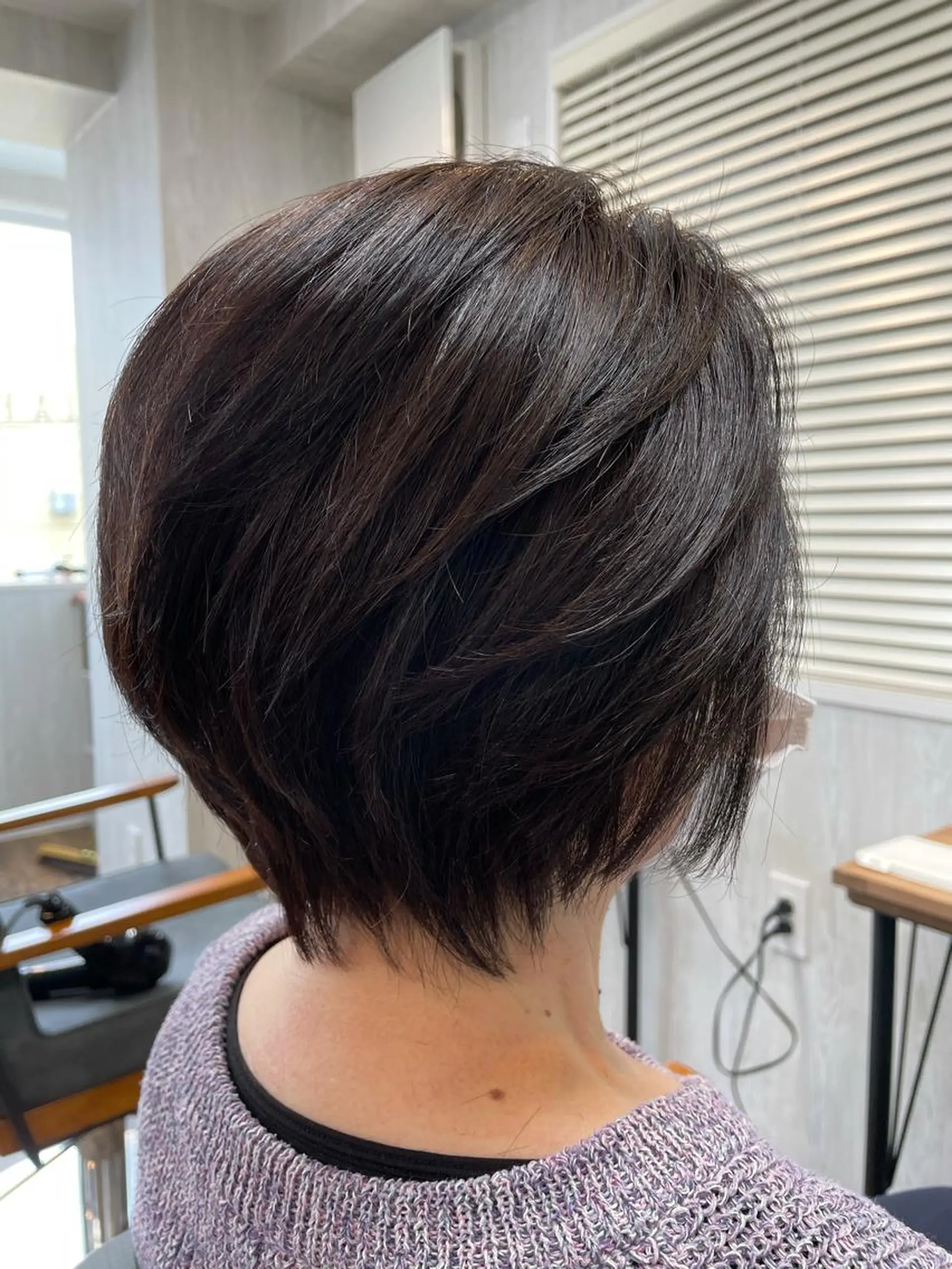 ショート カラー ショートヘア カット ヘアカラー トリートメント TELA HAIR 守谷のヘアスタイル