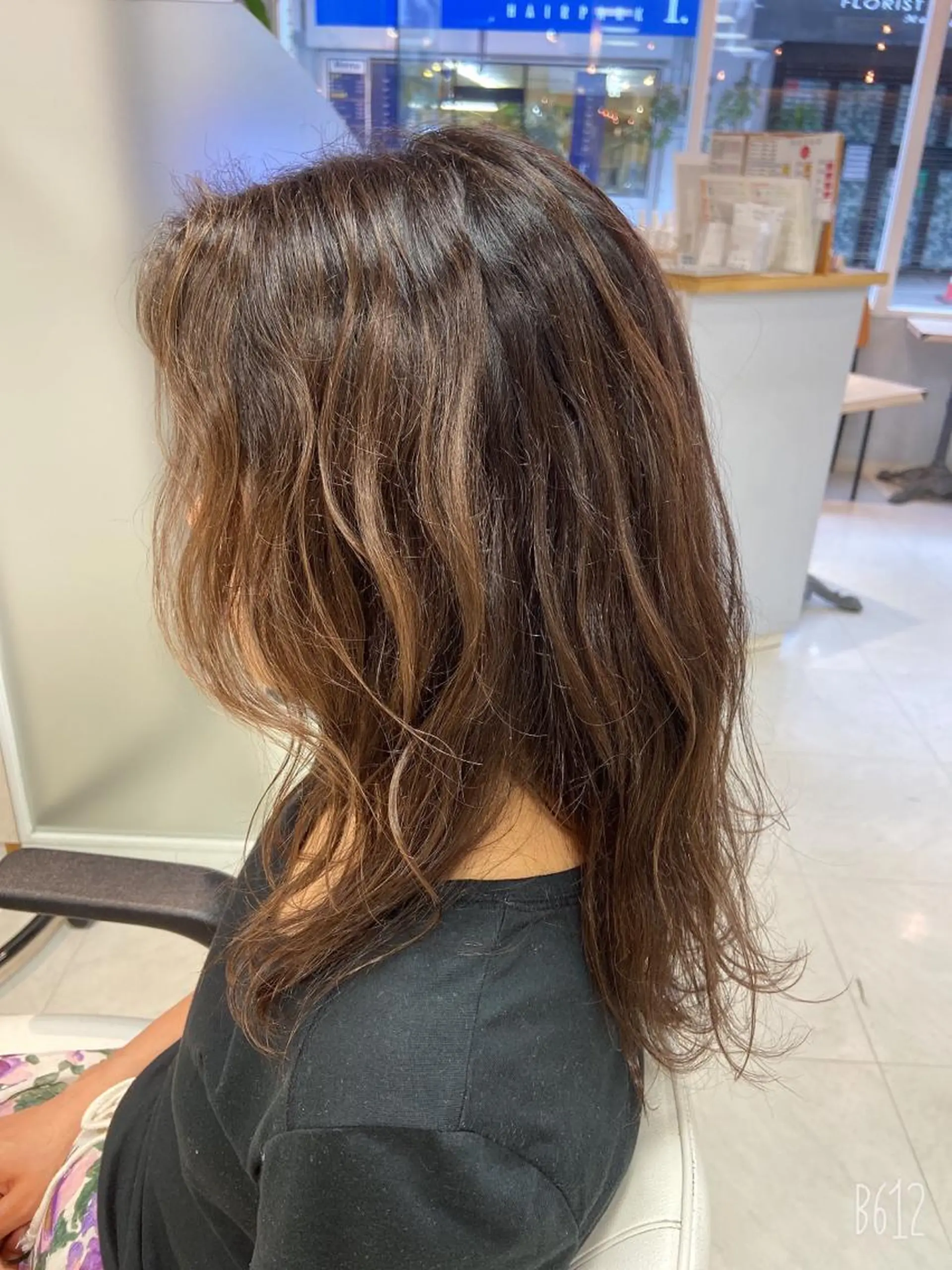 ロング カット トリートメント 菊地 美憂のヘアスタイル