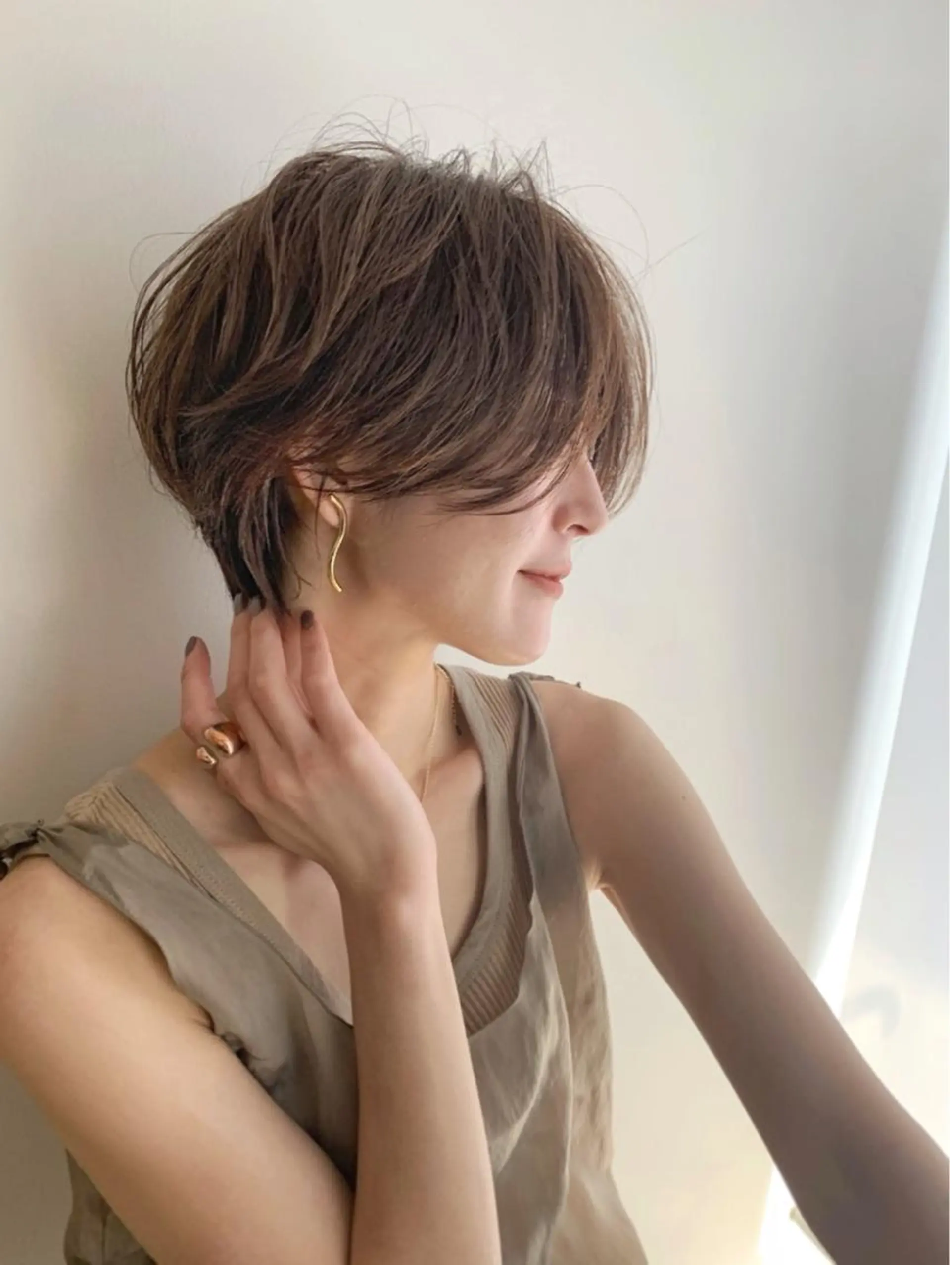 ショート 新宿/髪質改善 /透け感/Sotaのヘアスタイル