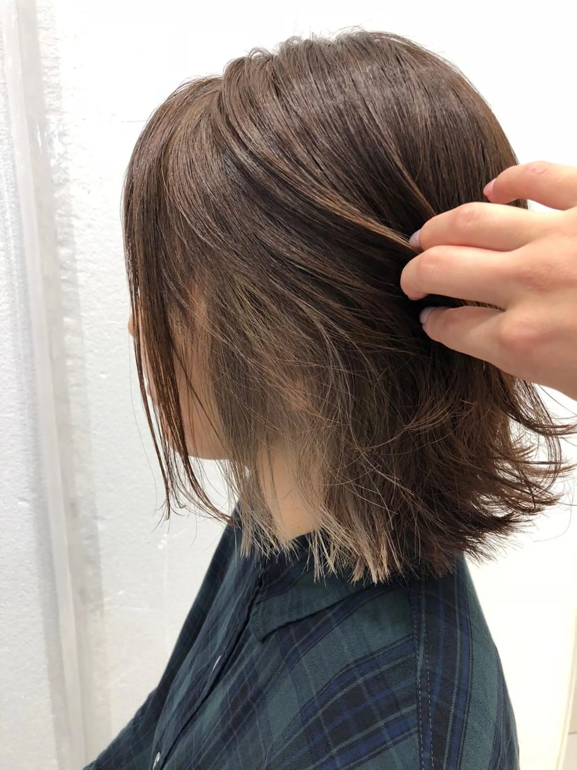 ショート ショート/白髪ぼかし 君和田若菜のヘアスタイル