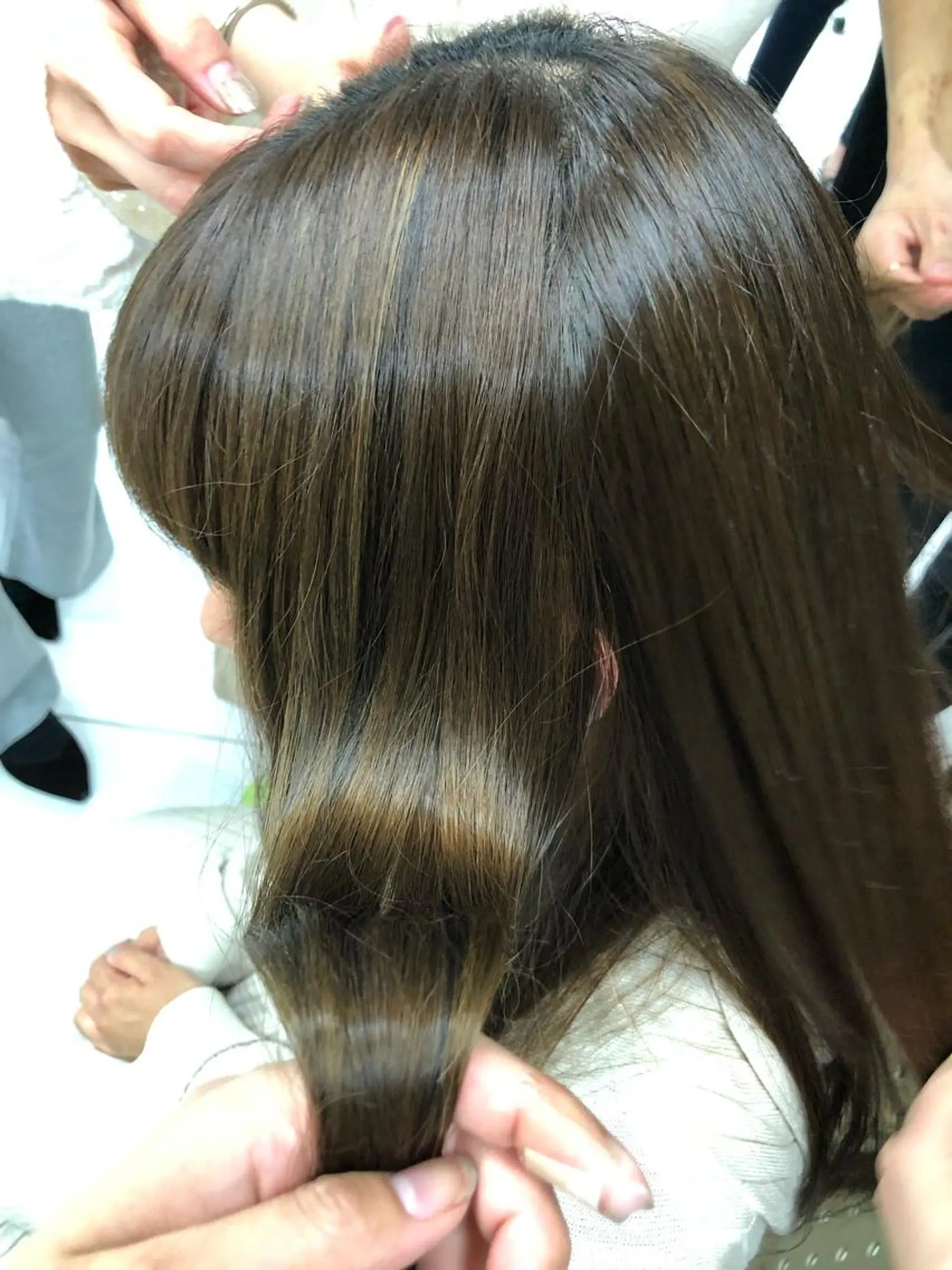 ミディアム トリートメント 星 沙織のヘアスタイル