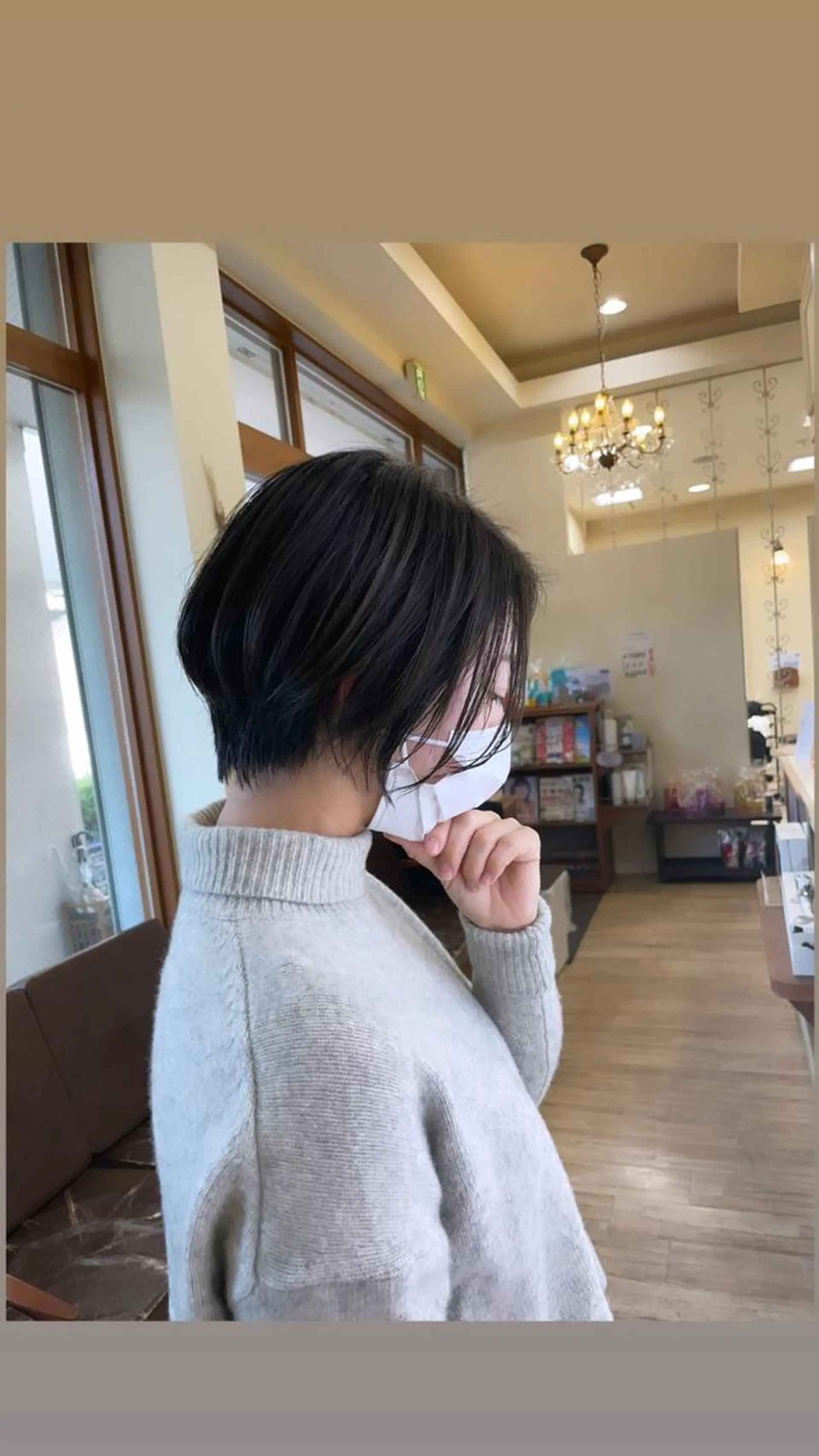 ショート くびれヘア ショートヘア カット ヘアカラー トリートメント Gain KAKKY 千種/池下駅3分のヘアスタイル