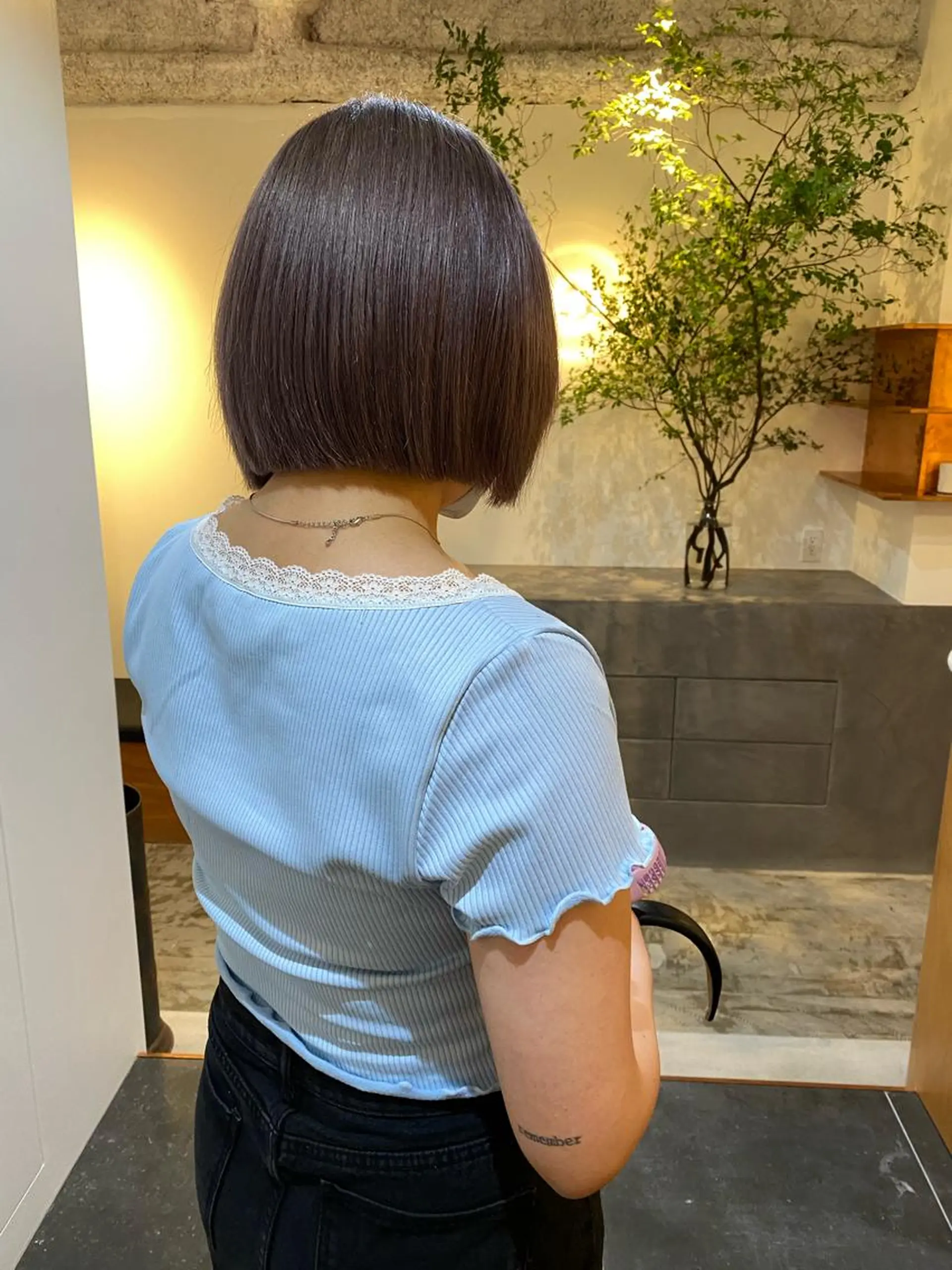 ショート カラー SALOWIN 栄3丁目店所属・砂原 ひよりのヘアスタイル