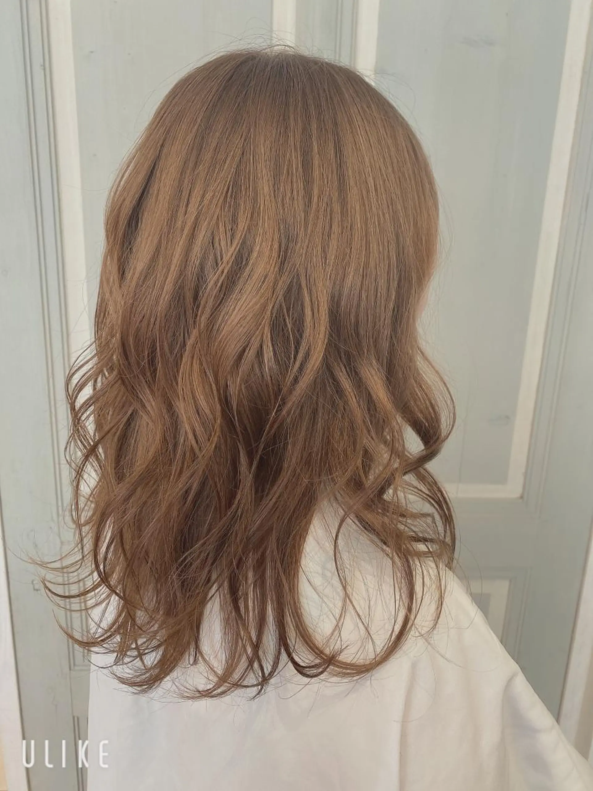 ミディアム カラー カット ヘアカラー 斎藤 彩香のヘアスタイル