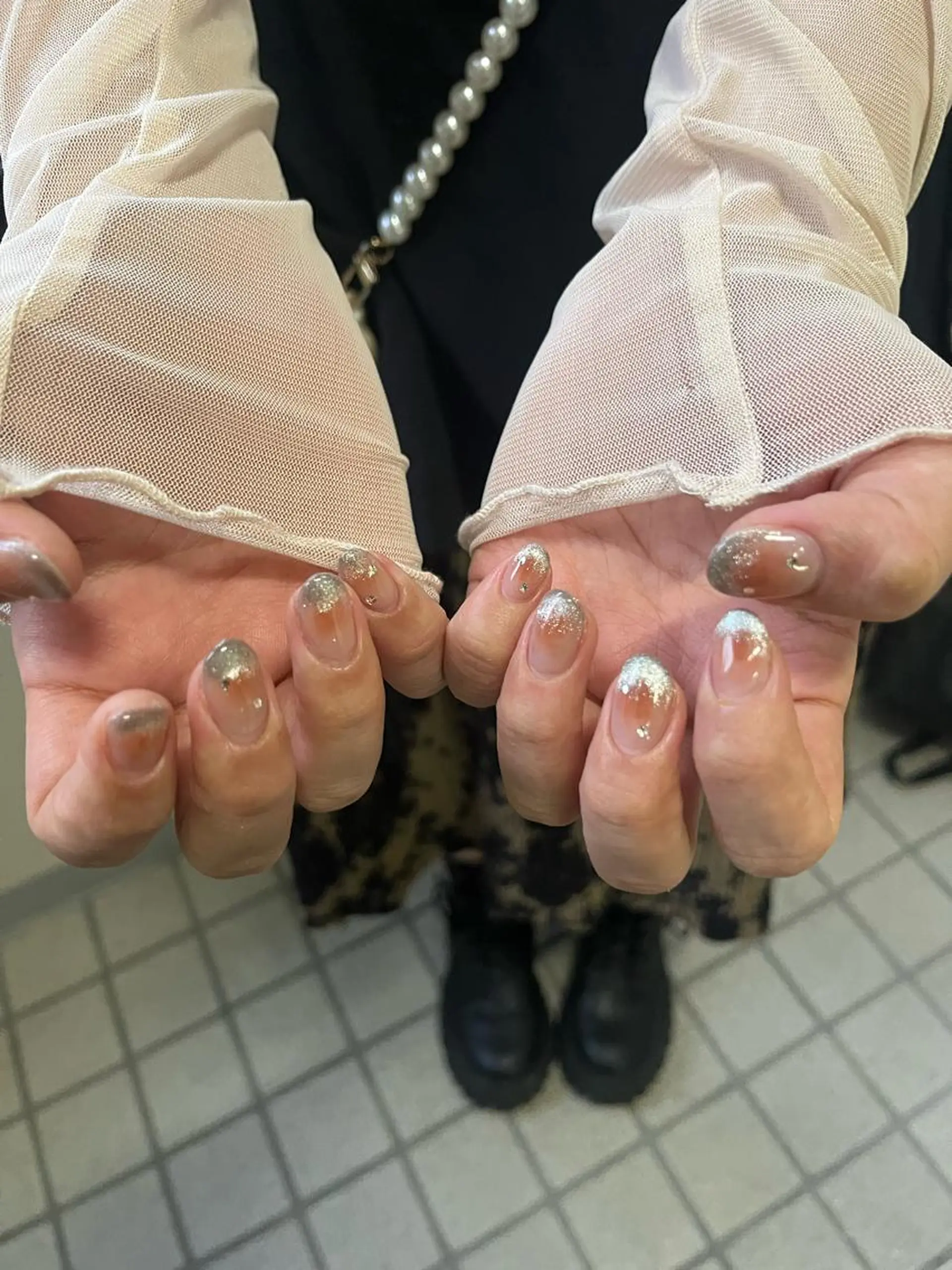 ネイル チークネイル マグネットネイル Etel atelier。のネイルデザイン