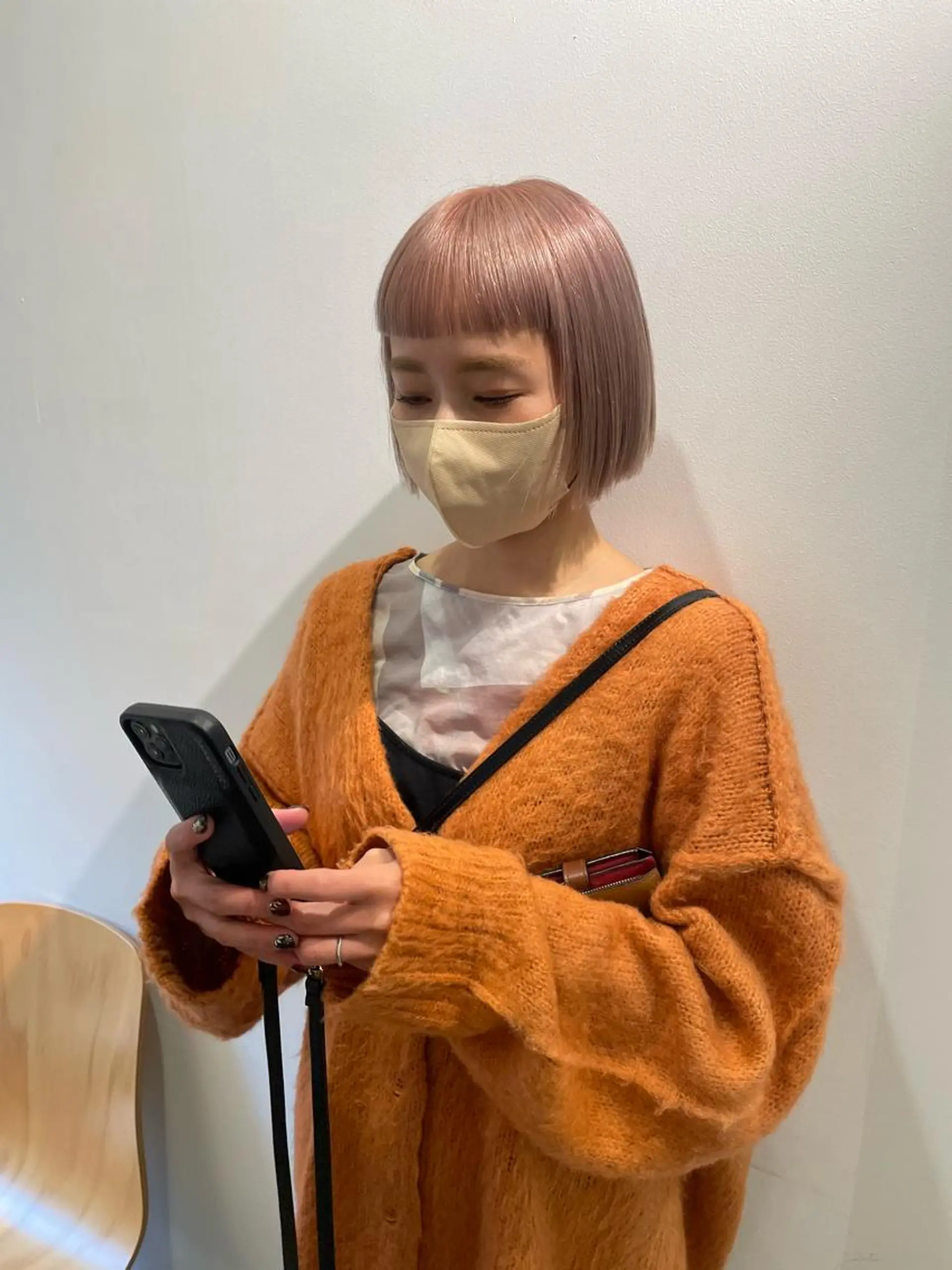 ショート ALLYS 渋谷店所属・最高級の艶のある カラーmei🎨のヘアスタイル