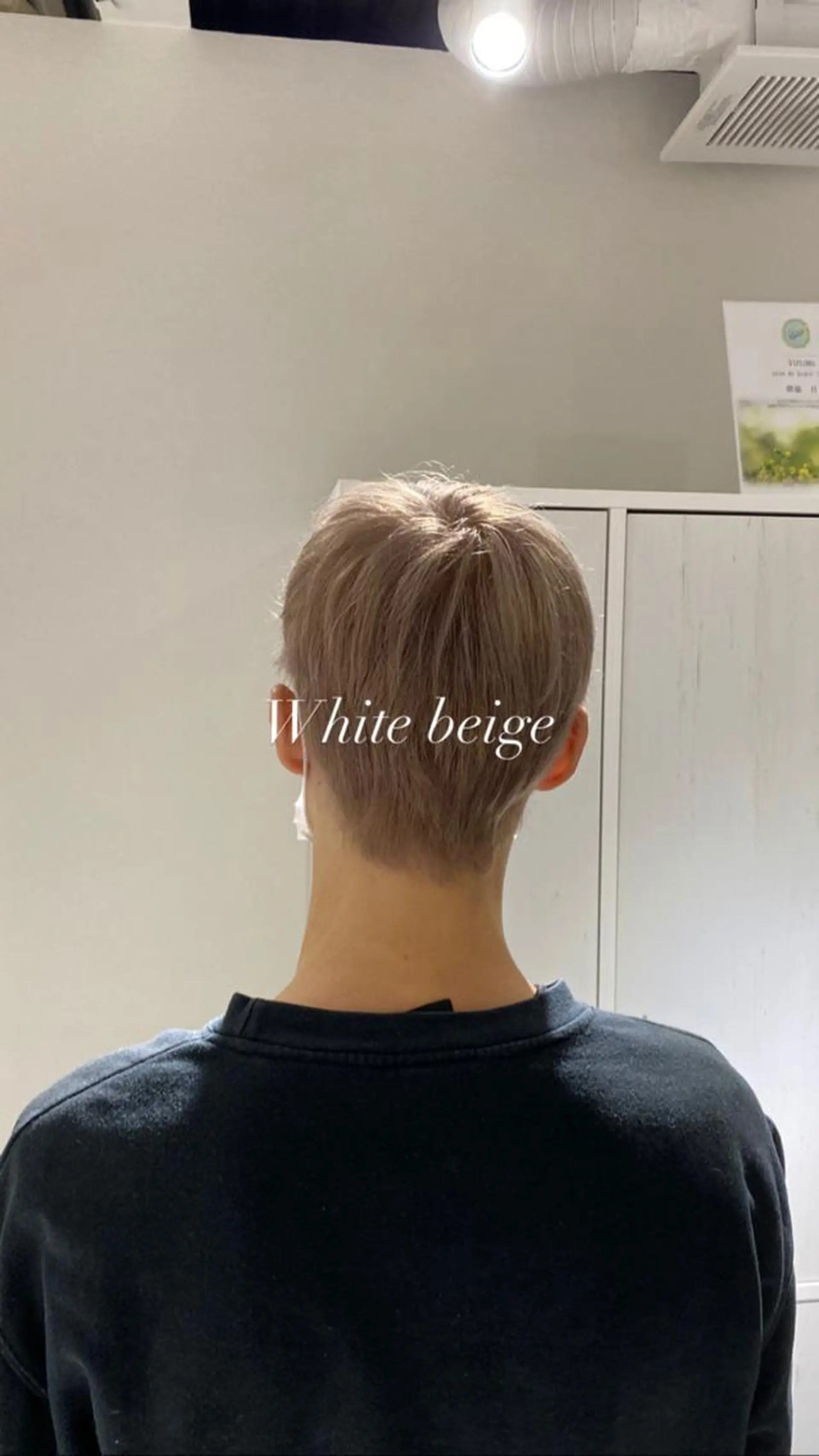 カラー メンズ メンズハイトーン ハイトーンカラー 縮毛矯正とレイヤー /杉村凜汰郎のヘアスタイル