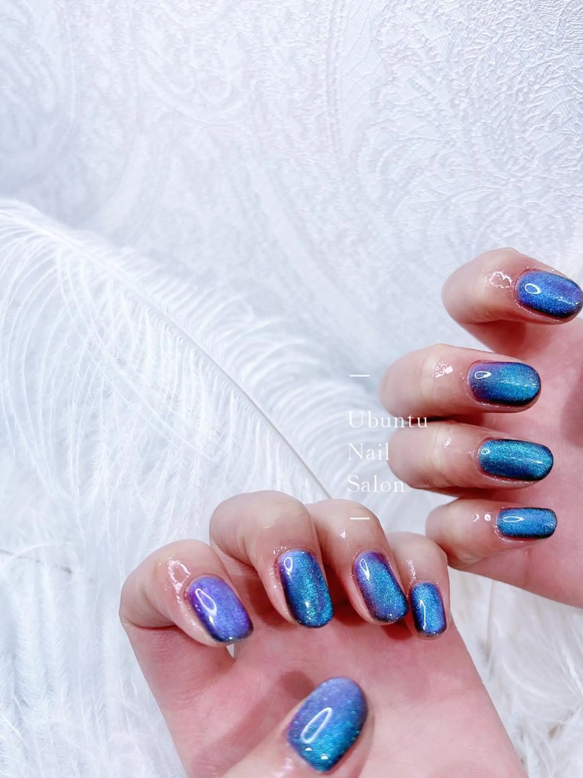 ネイル マグネットネイル Ubuntu🎀 ネイルサロン✨のネイルデザイン