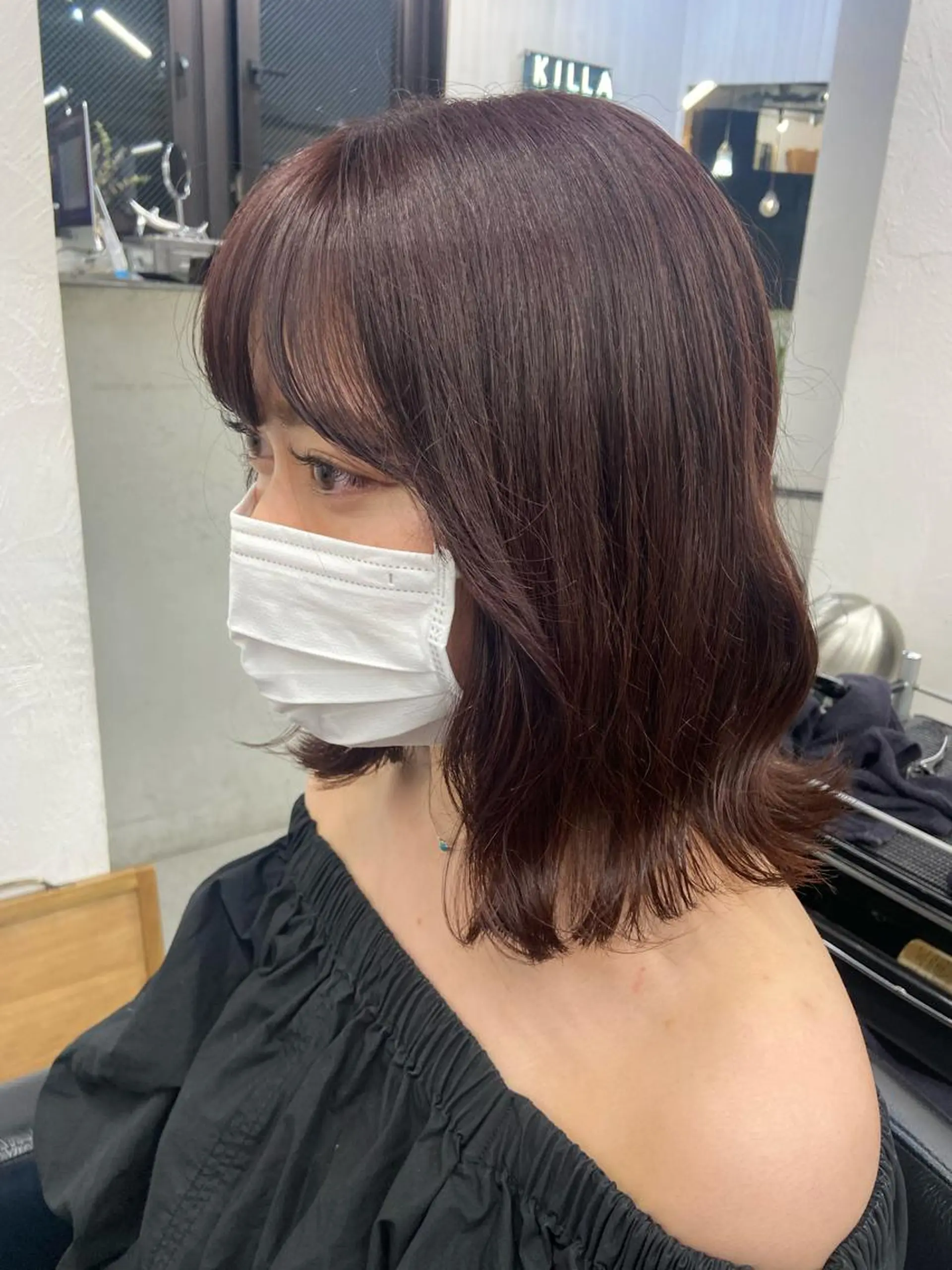 ミディアム ヘアアレンジ 🫧透明感カラー/ ナルハ🫧のヘアスタイル