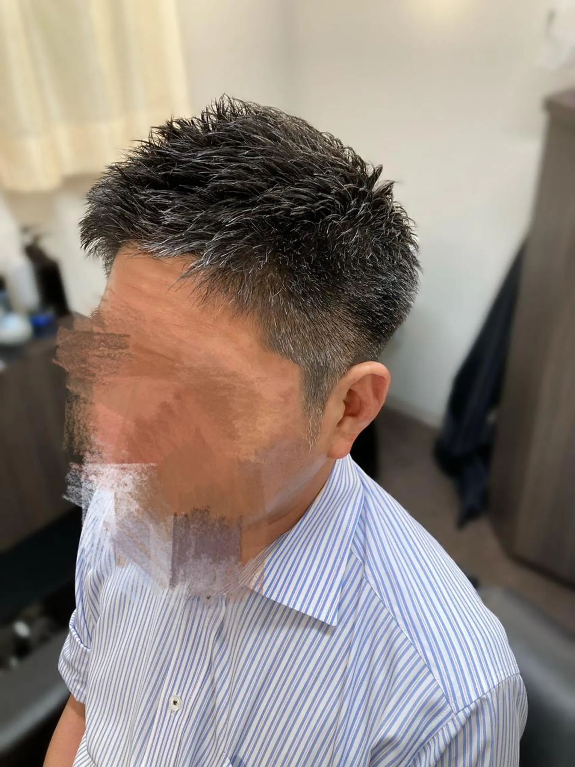 ショート メンズ カット trim渋谷店所属・徒歩3分ビジネスマン カット👦🏻うしだのヘアスタイル