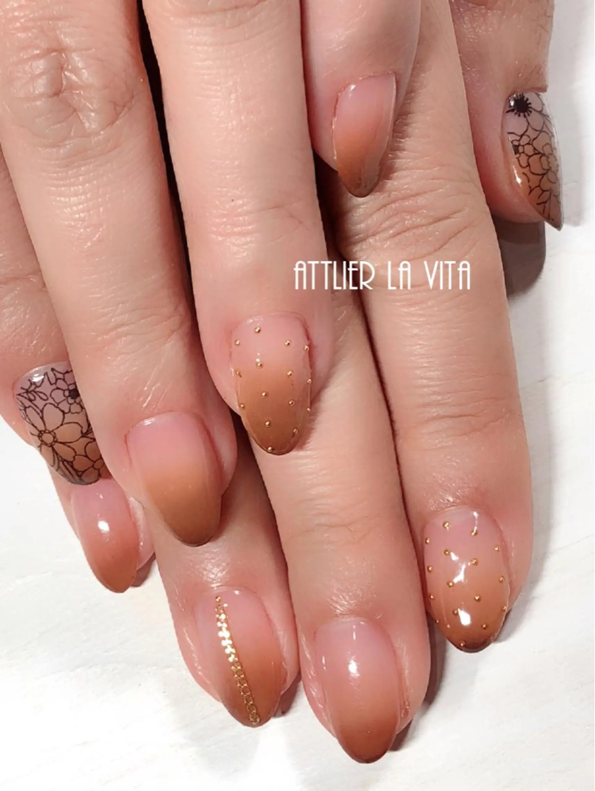 ネイル ハンドネイル atelier la vita所属・lavita. mimuraのネイルデザイン