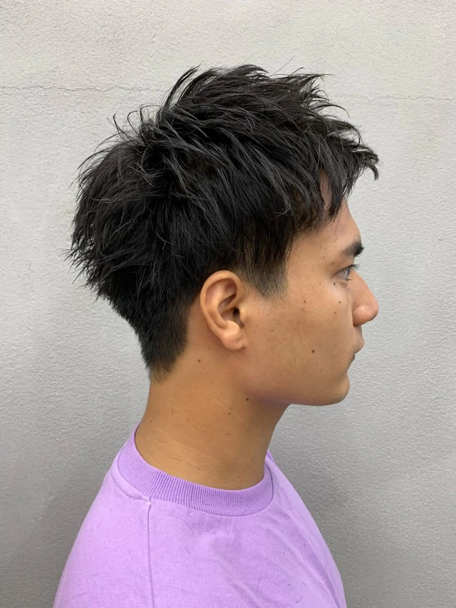 ショート メンズ 亀田 泰生のヘアスタイル