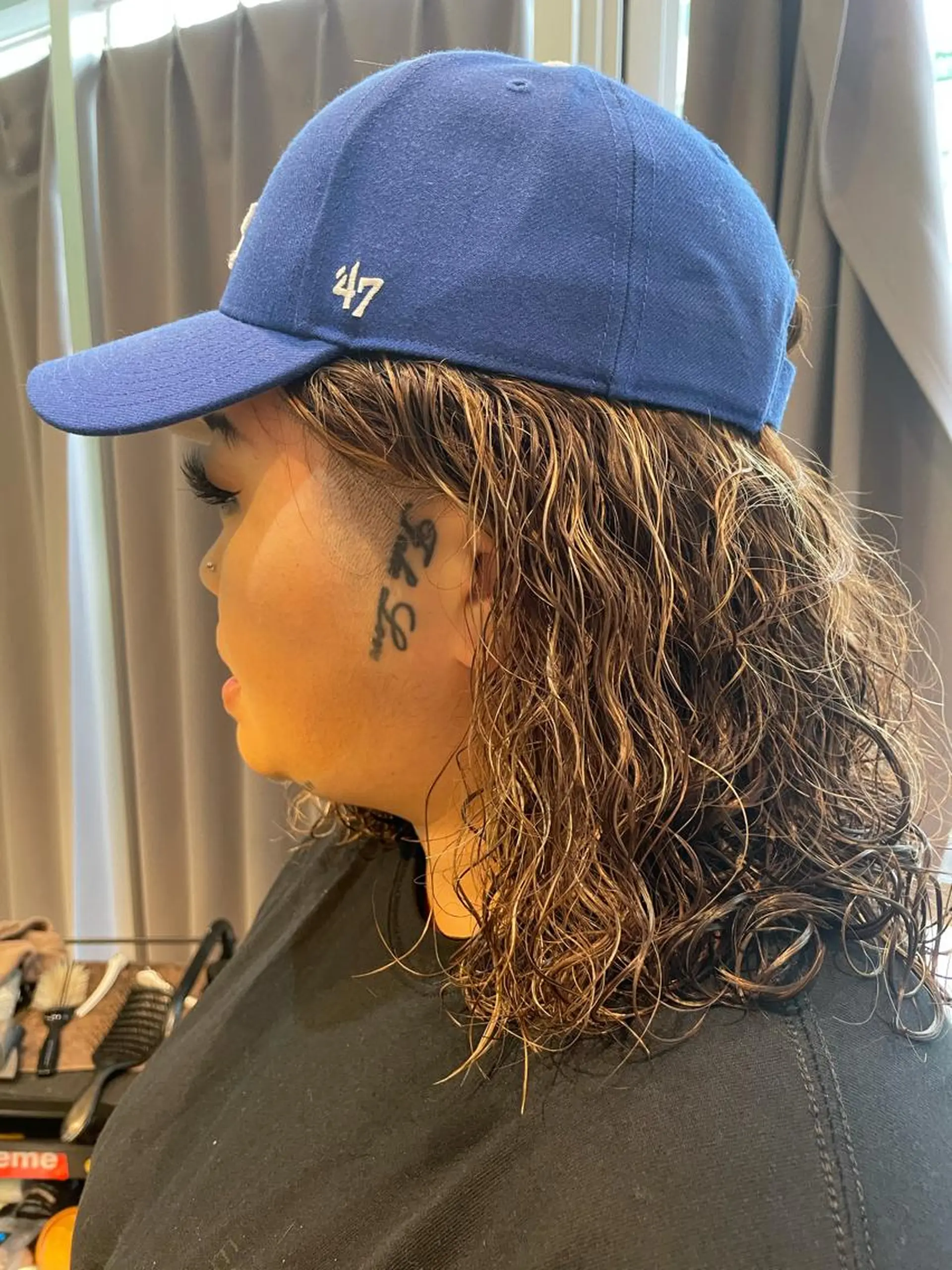 ミディアム パーマ 🌈艶カラー× メンズパーマ永埜🌈のヘアスタイル