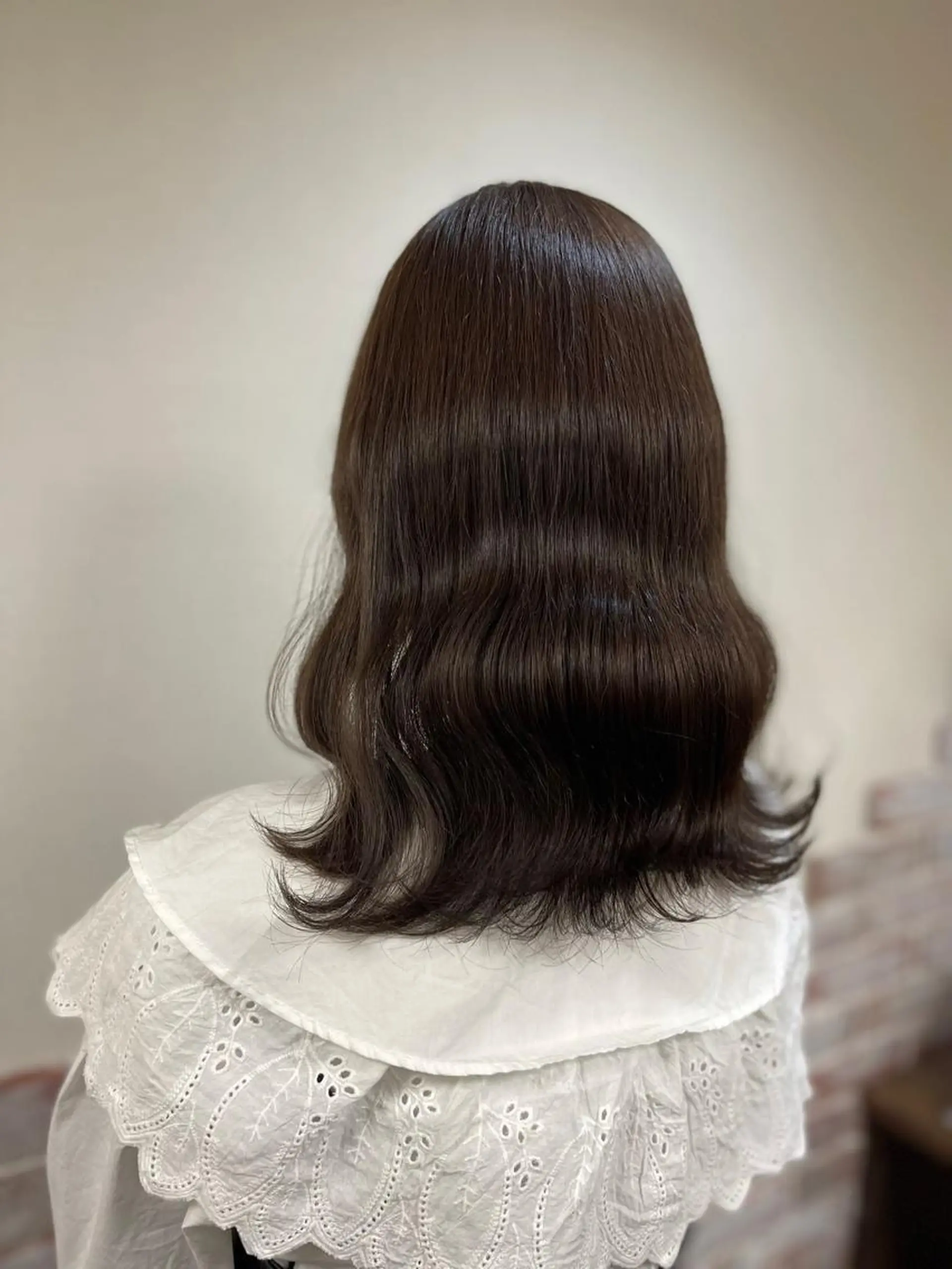 ミディアム アッシュ 髪質改善 ヘアカラー 【髪質改善特化】 新宿/縮毛矯正/セラのヘアスタイル