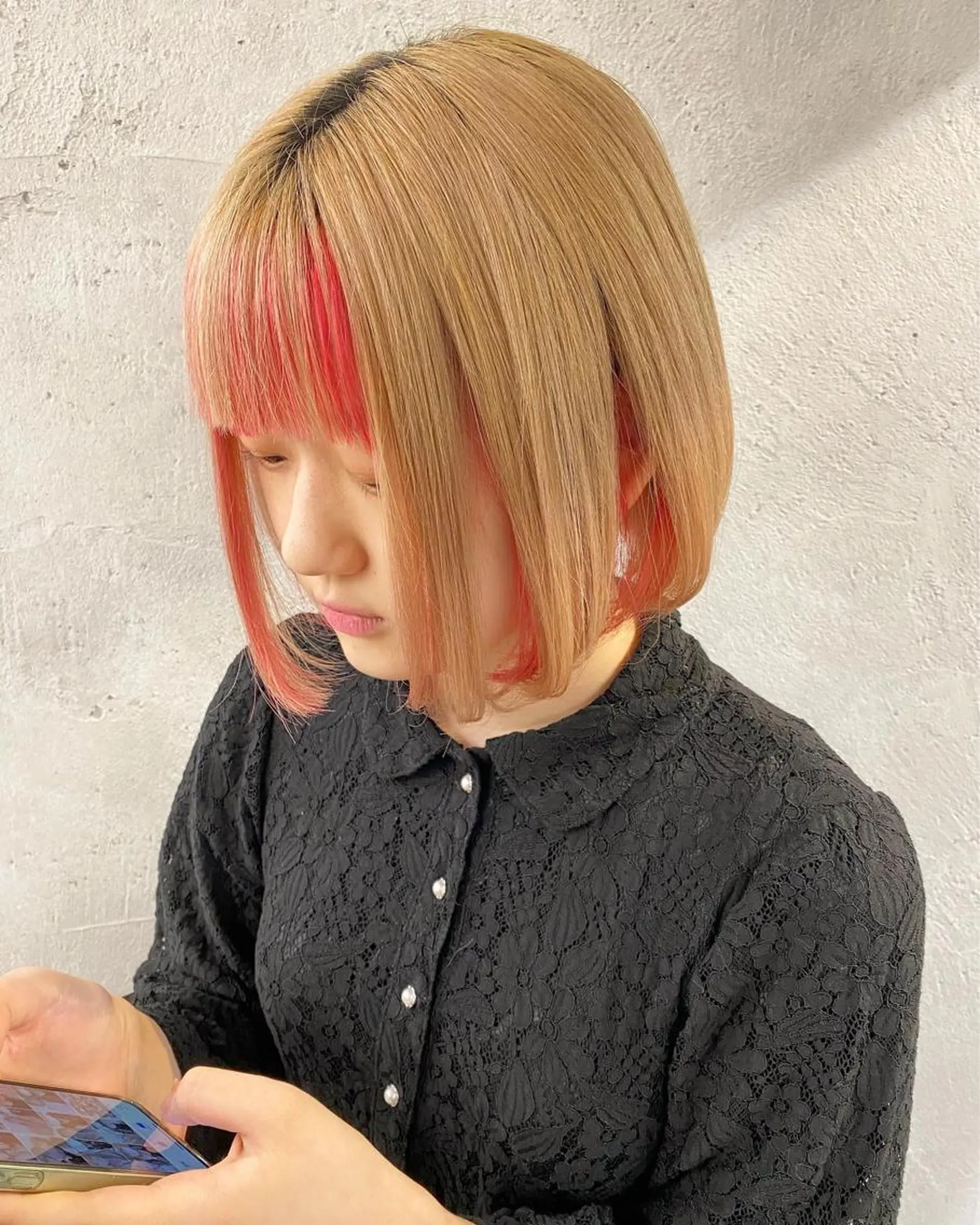 ショート カラー ヘアアレンジ 【池袋/スパイキー ショート】ⓝⓘⓜⓤのヘアスタイル