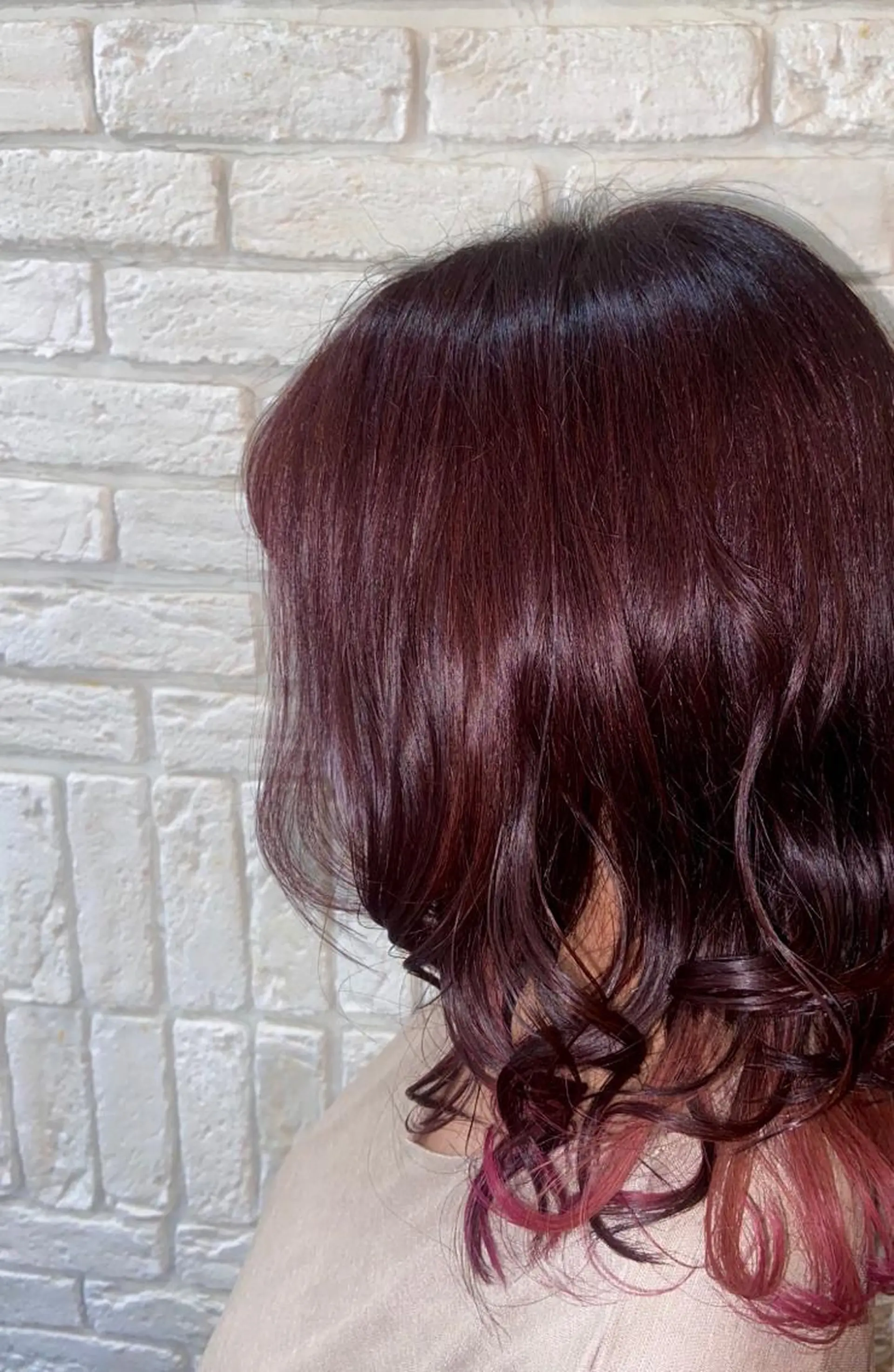 ミディアム カラー 🦉静かに過ごしたい 方、個室席🦉タナカのヘアスタイル