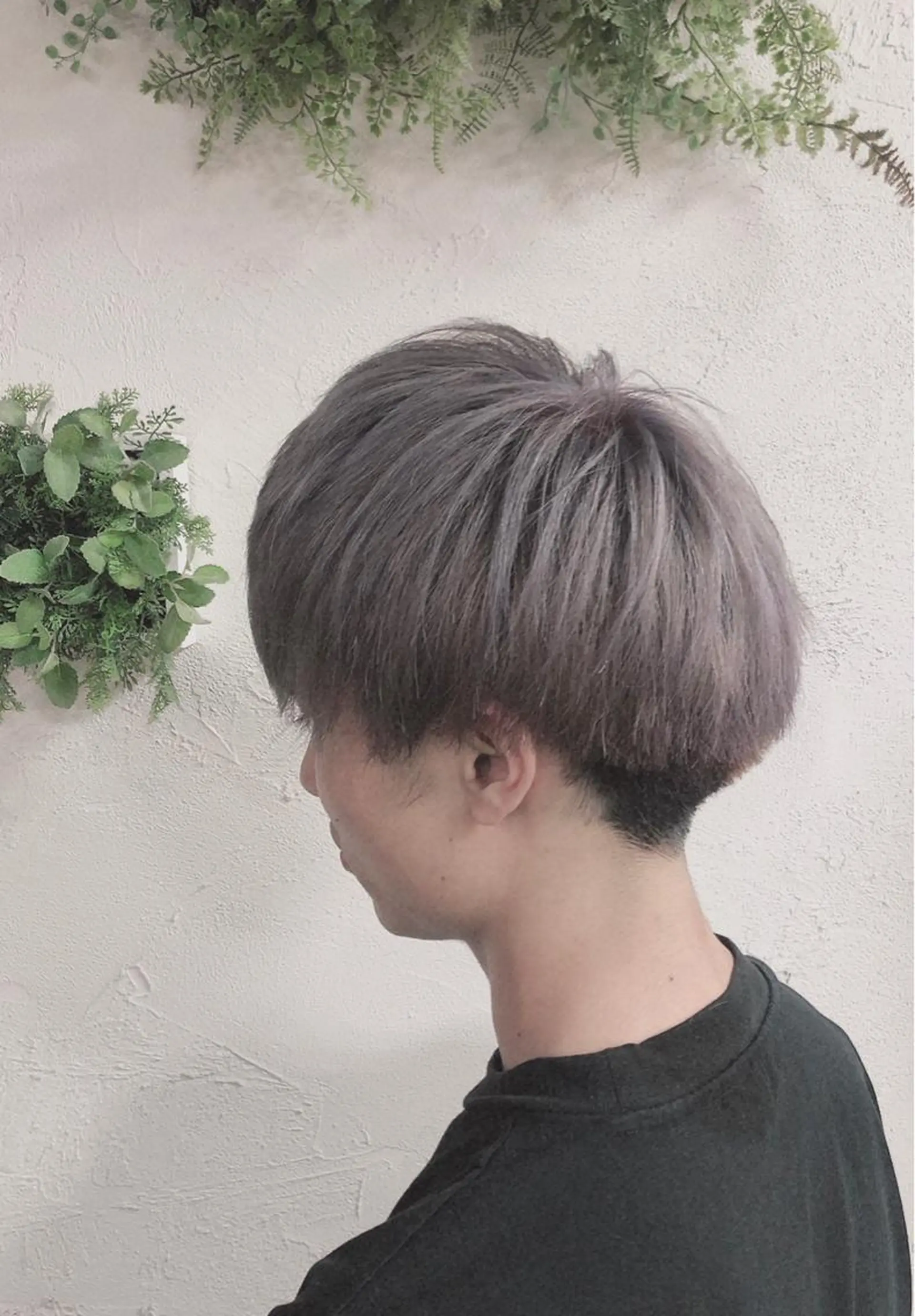 ショート パーマ ヘアーズベリー 藤本のヘアスタイル