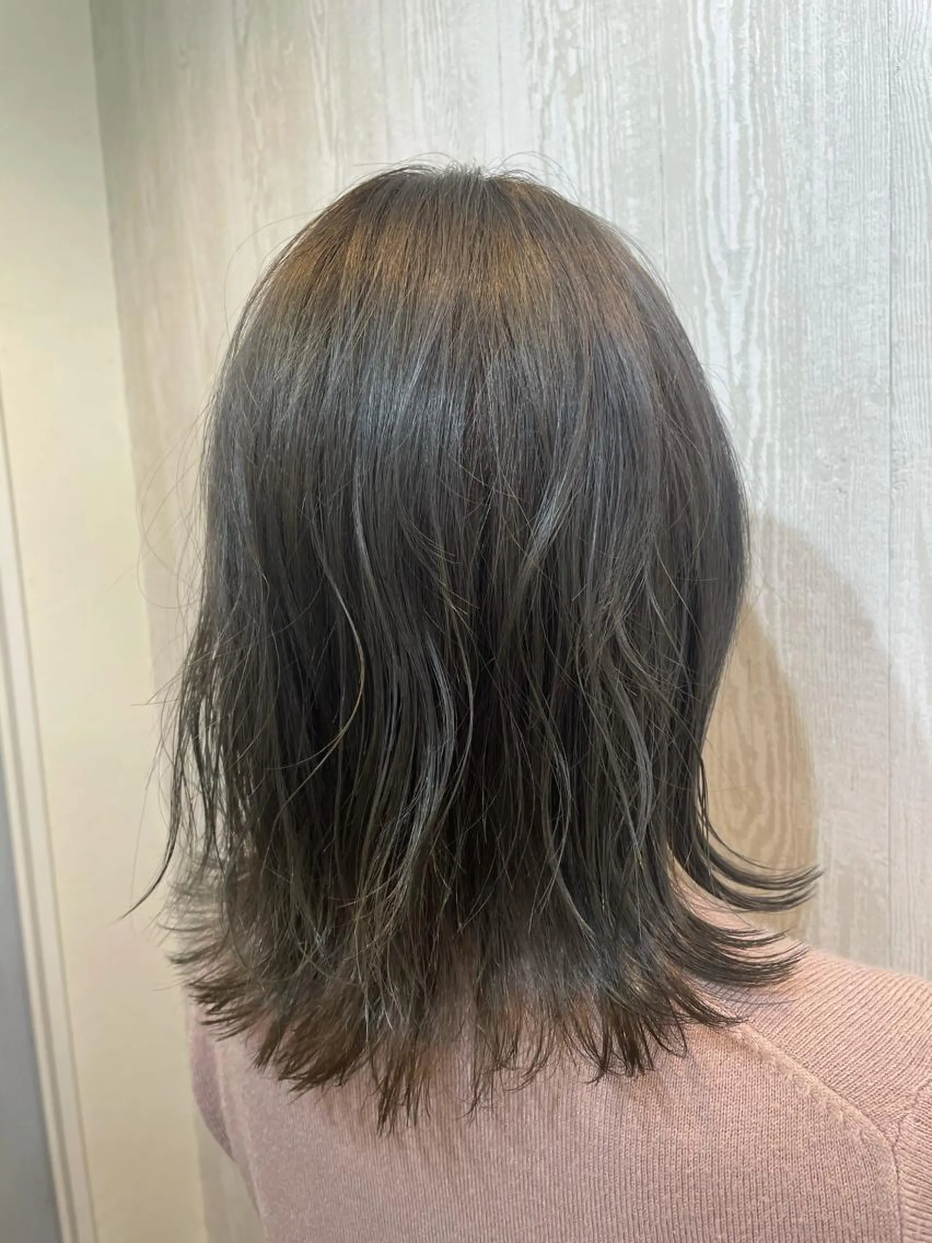 ミディアム カラー ヘアアレンジ カット HUENEST アカデミーサロンのヘアスタイル
