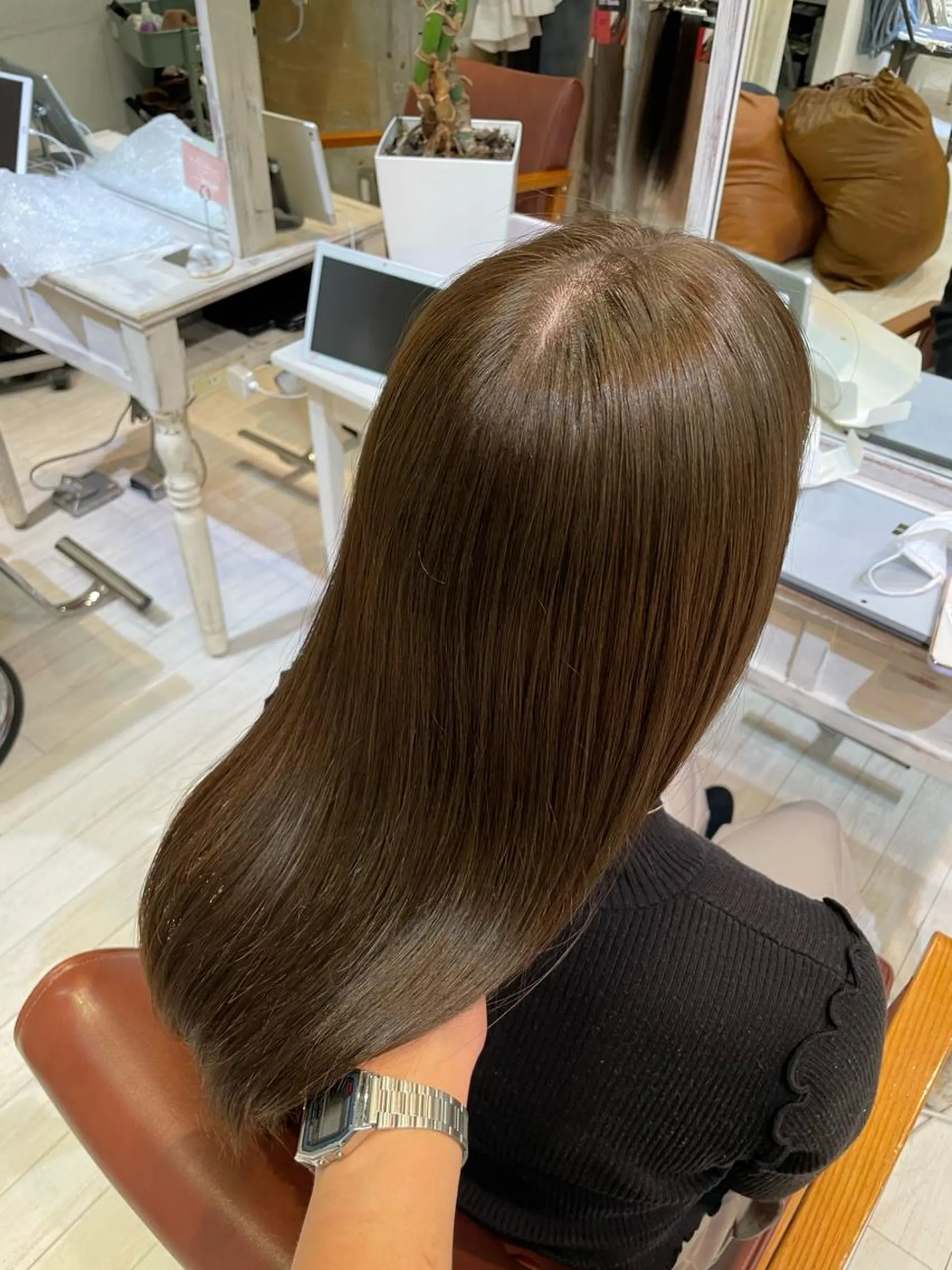 カラー ヘアカラー トリートメント F Beauty表参道所属・髪質改善/縮毛矯正/ 酸性ストレート/ガブのヘアスタイル