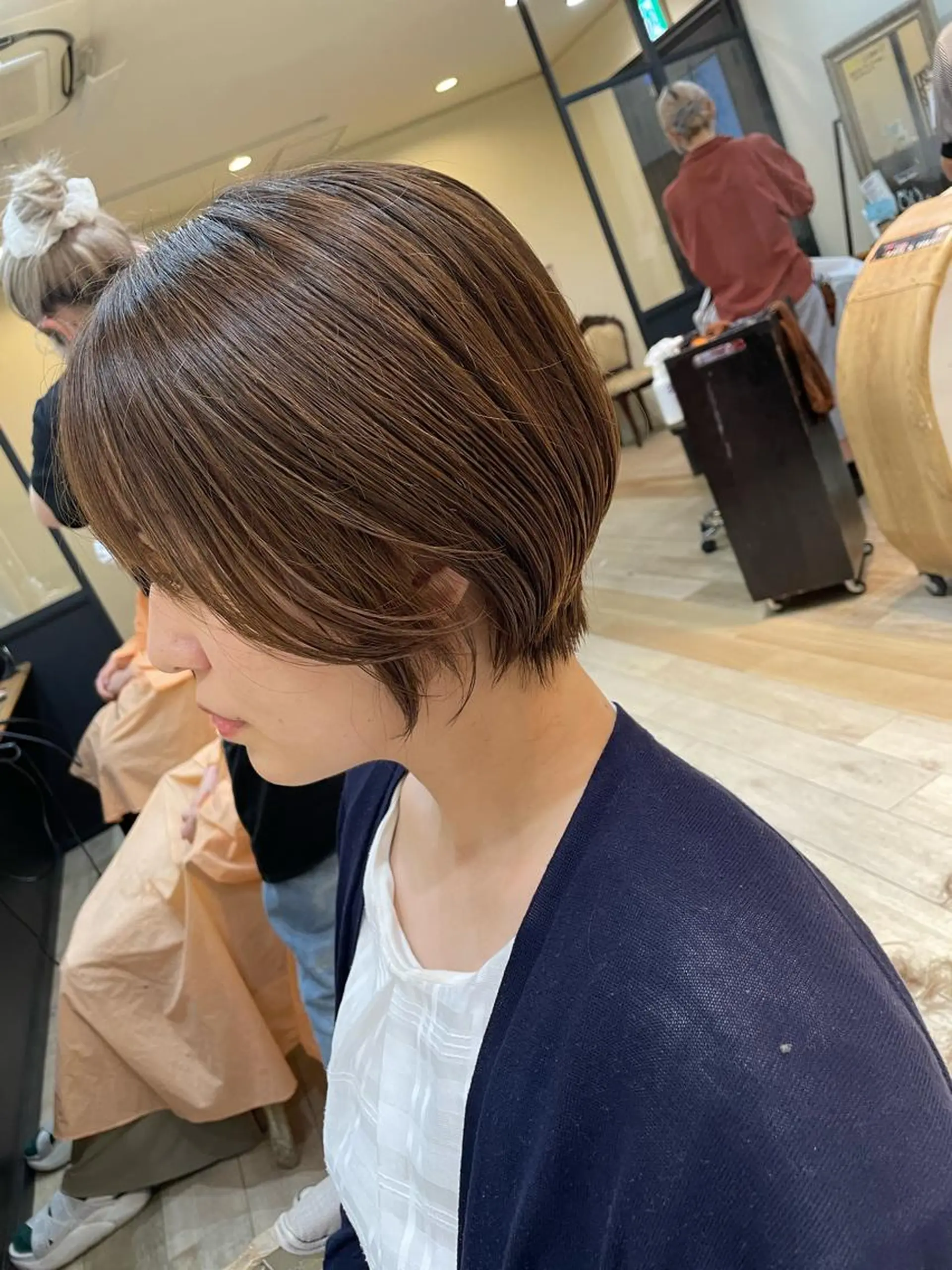 ショート 亀川蓮 Agu hairのヘアスタイル