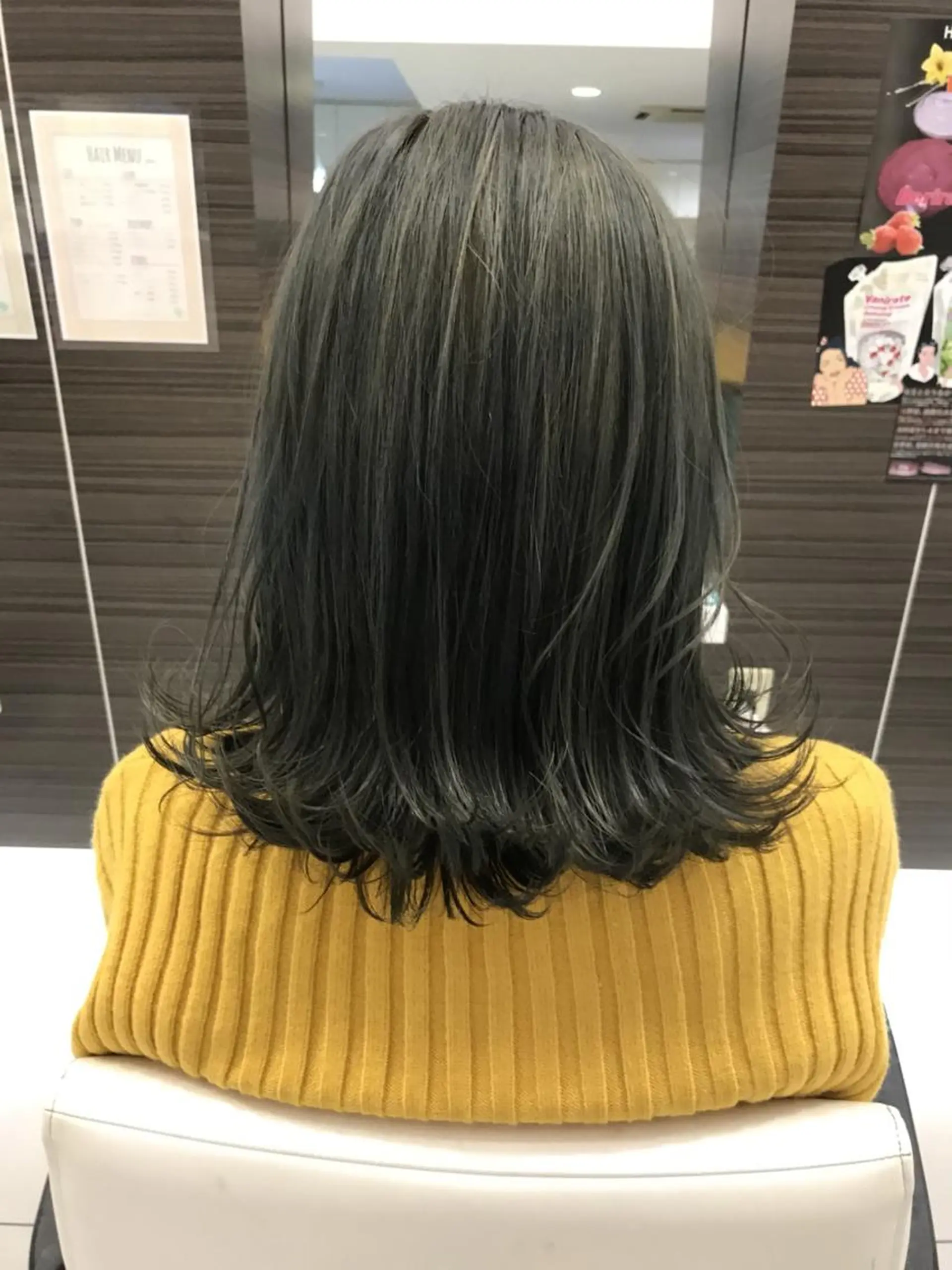 ミディアム 落合 優太のヘアスタイル
