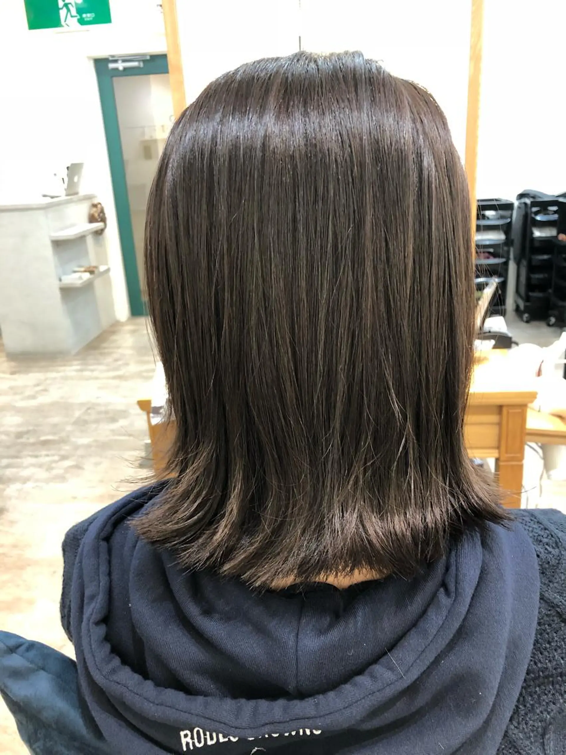 ミディアム カラー ヘアアレンジ 佐々木 政徳のヘアスタイル