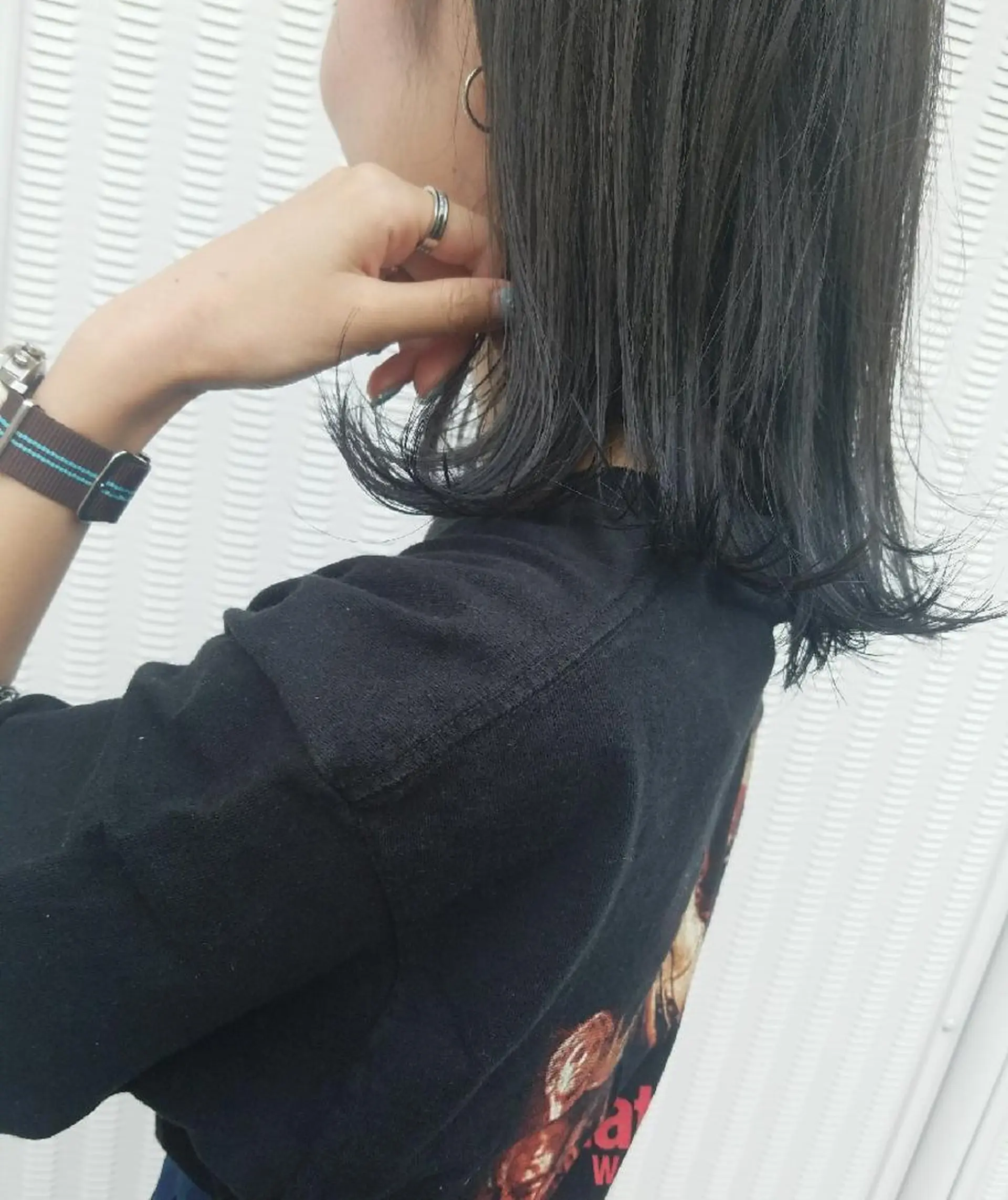 カラー 🙃 透明感カラー/ボブのヘアスタイル