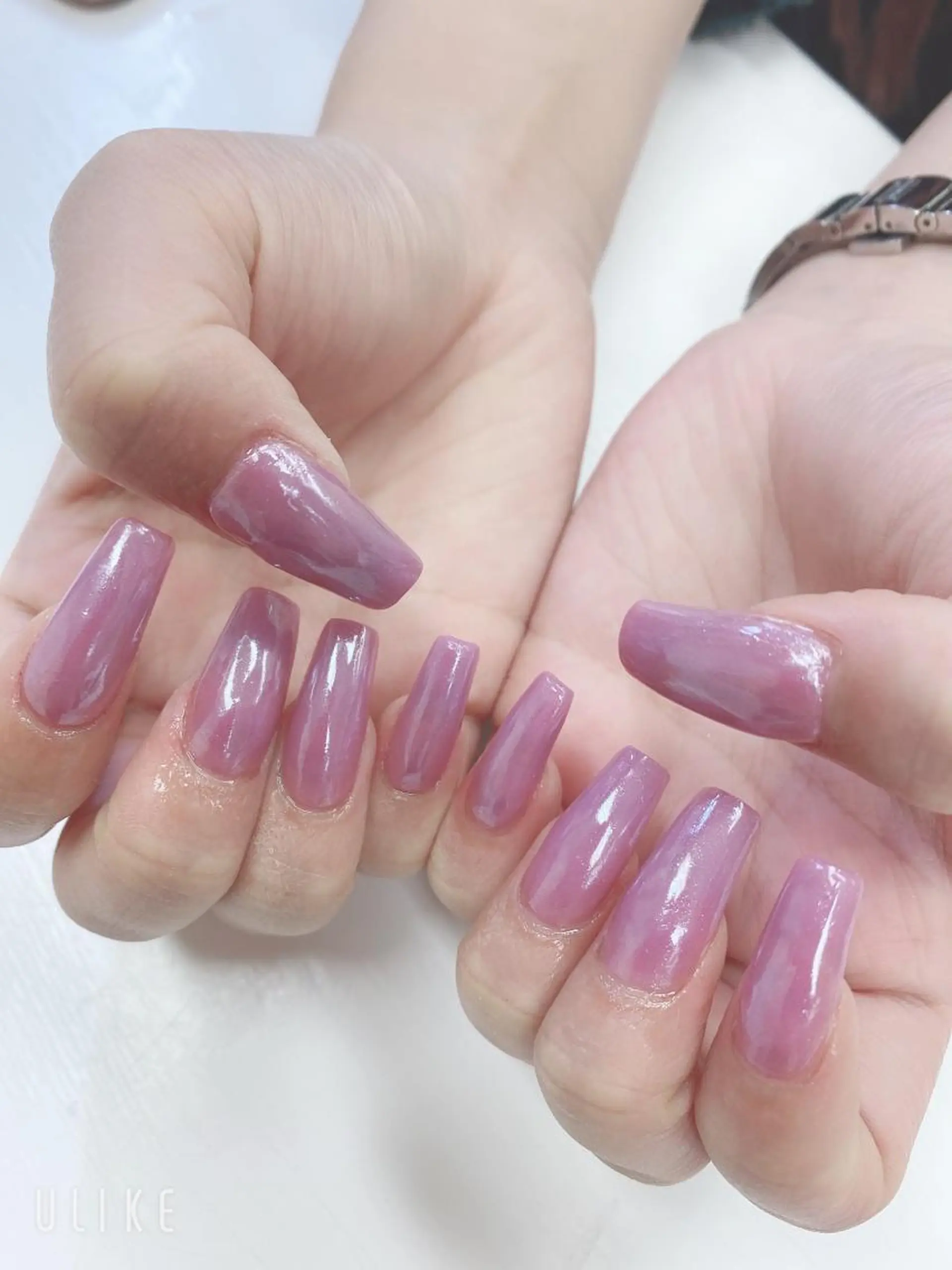 セミロング ハンドネイル JNA認定講師🌸 RIEのネイルデザイン