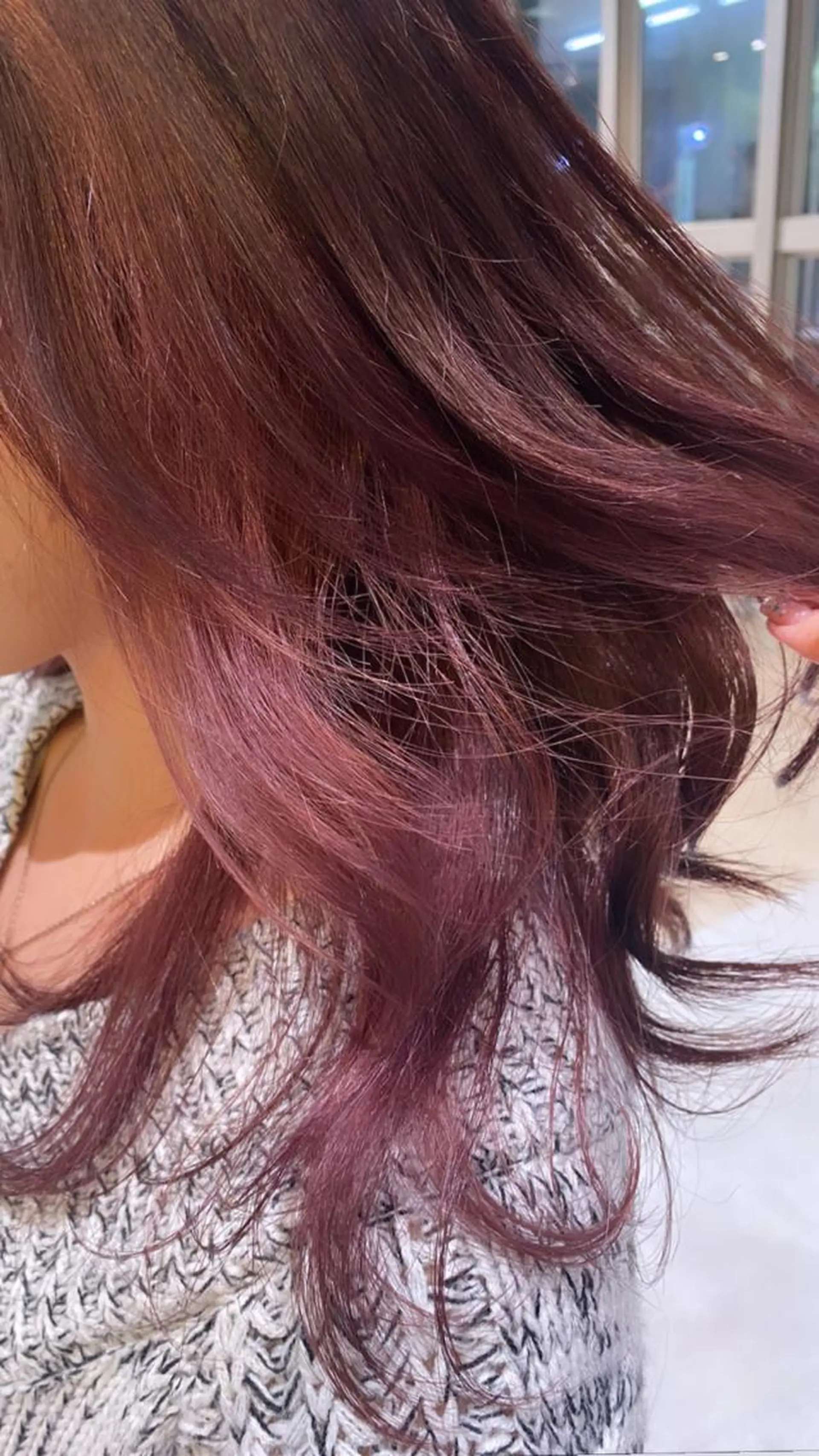 カラー あさかわ みほのヘアスタイル