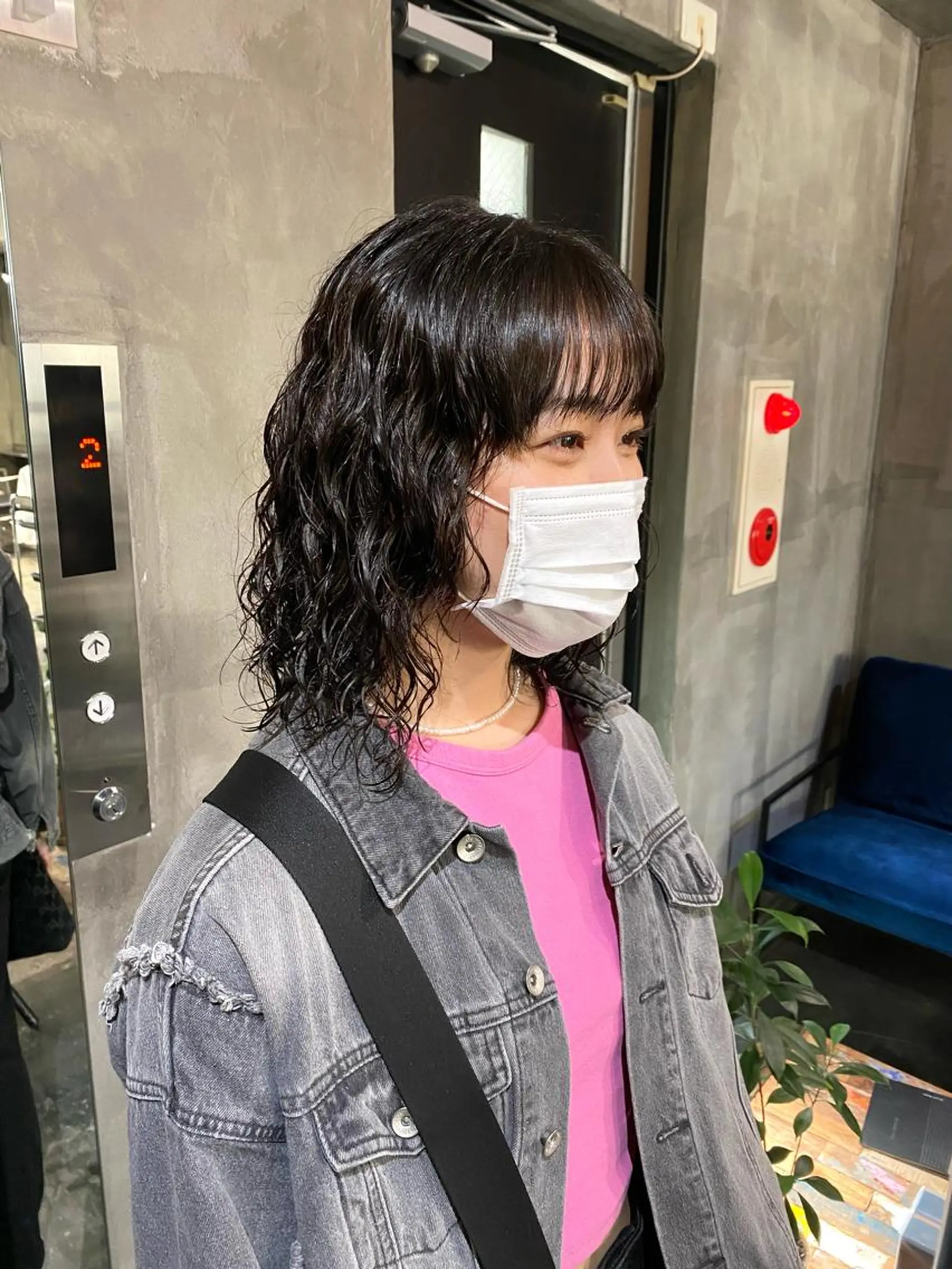 ミディアム カラー パーマ カット パーマ Agu hair lore沼館店所属・八戸パーマ/メンズパ ーマ/シンゴ。のヘアスタイル