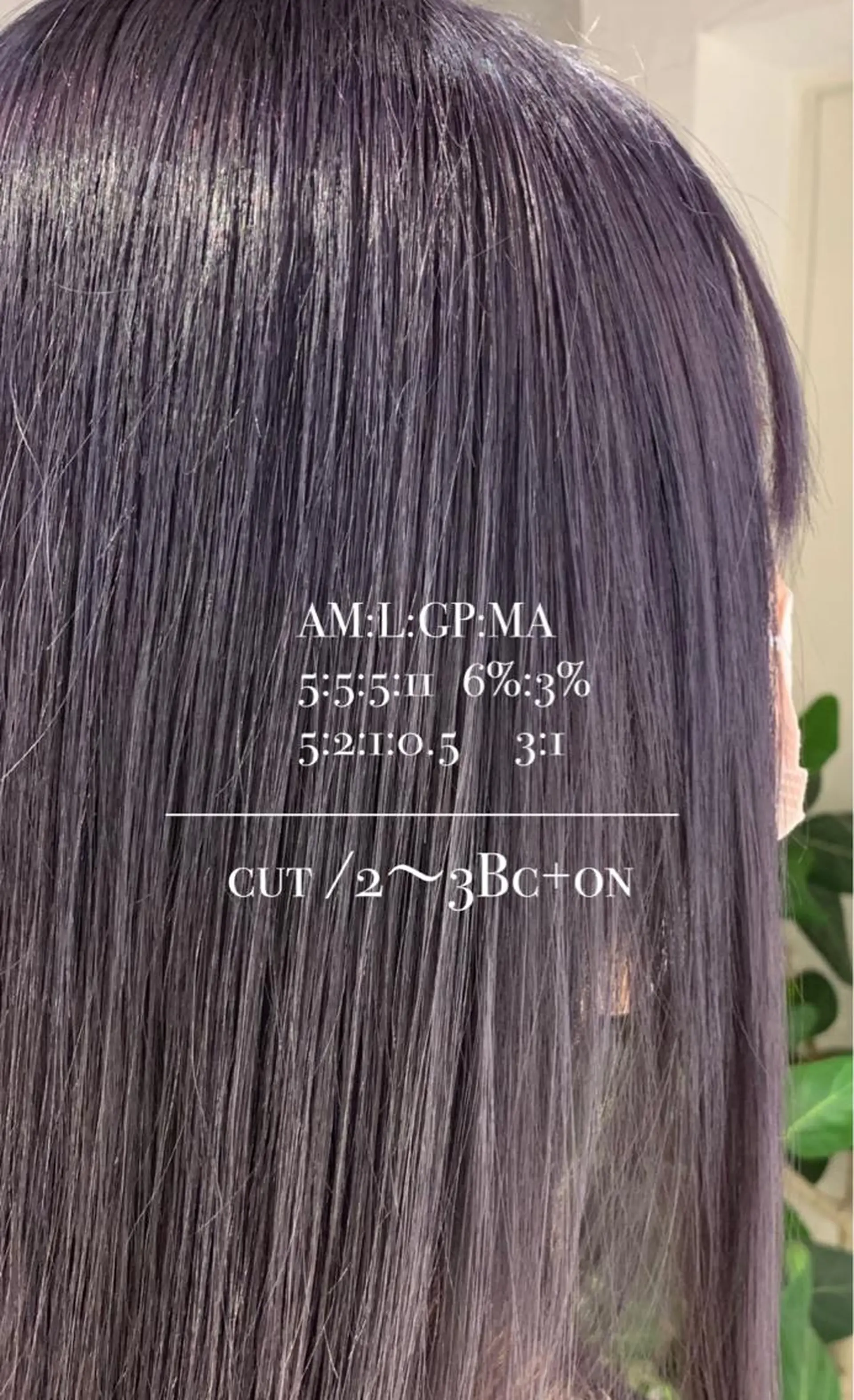 ロング カラー ブリーチ グレージュ ラベンダーカラー ラベンダーグレージュ ラベンダーグレー 🫧 みゆ🫧のその他イメージ