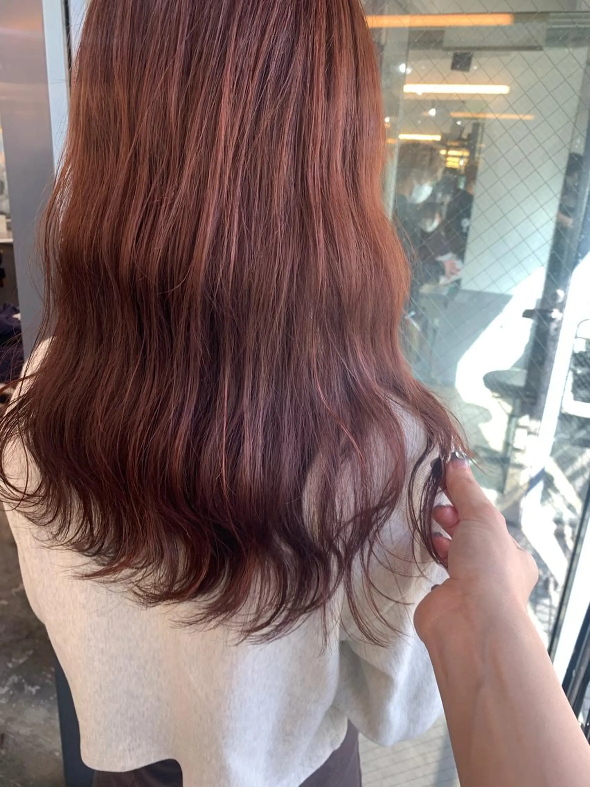 セミロング カラー ヘアカラー 🌛ダブルカラー 🌜SAYAKAのヘアスタイル