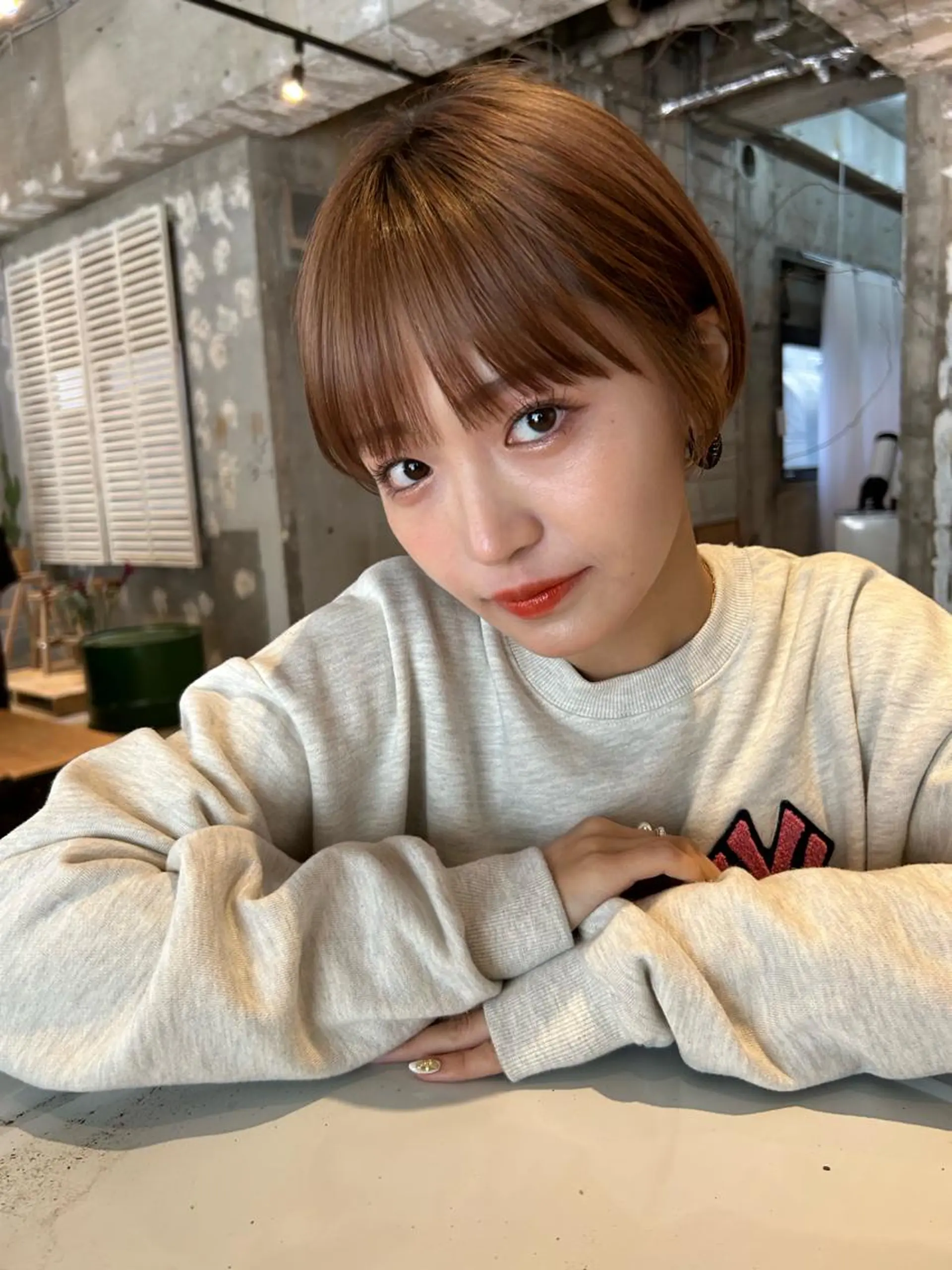 ショート カラー カット トリートメント mood tatemachiのヘアスタイル