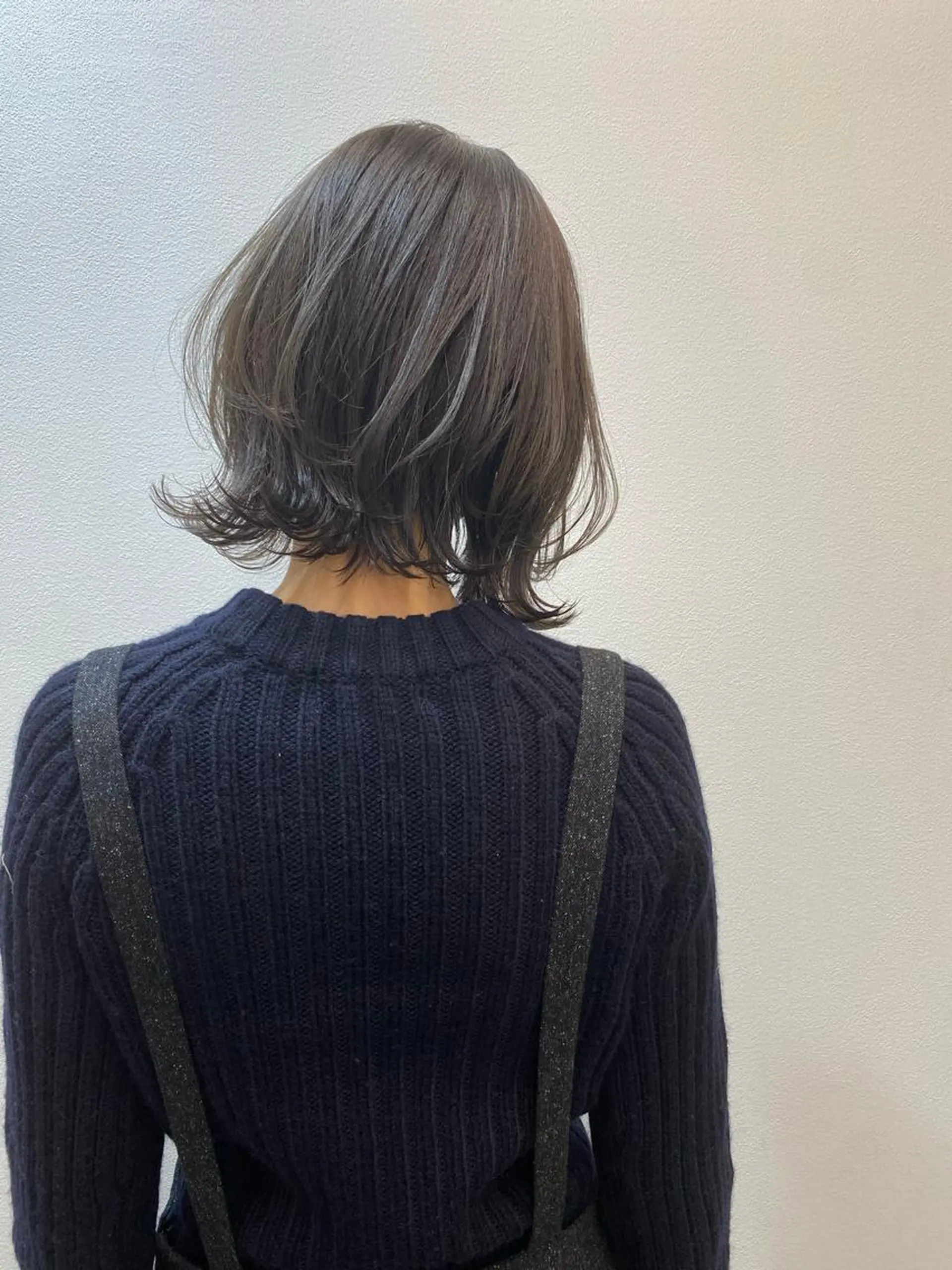 ショート カラー アッシュ アッシュブラウン ブラウンカラー ボブ くびれヘア PEYP prod ICON所属・パーマ/ケアブリーチ /博多/YOSUKEのヘアスタイル