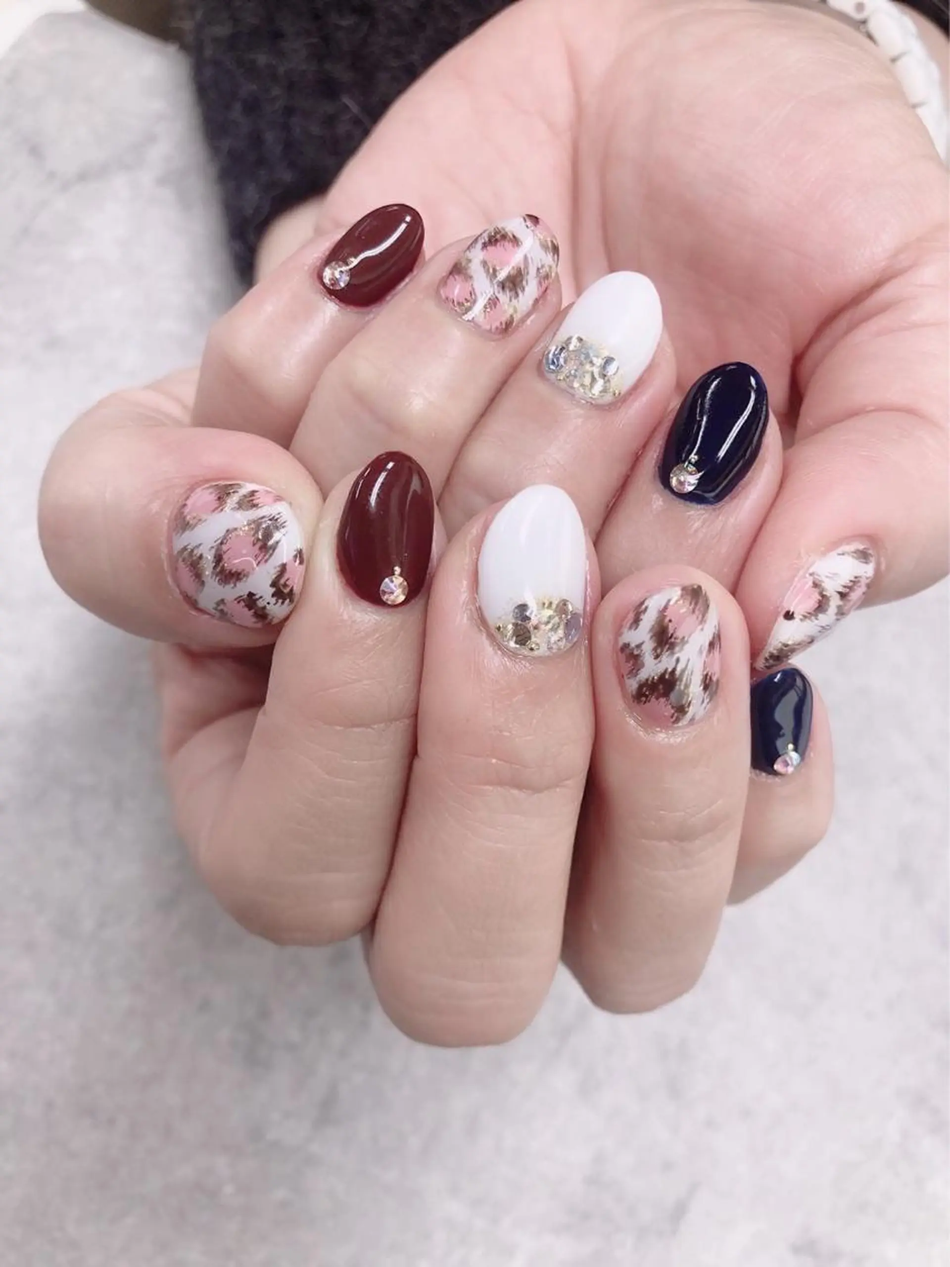 ネイル 持ち込み ハンドネイル ハンドケア FASTNAIL PLUS 新宿店のネイルデザイン