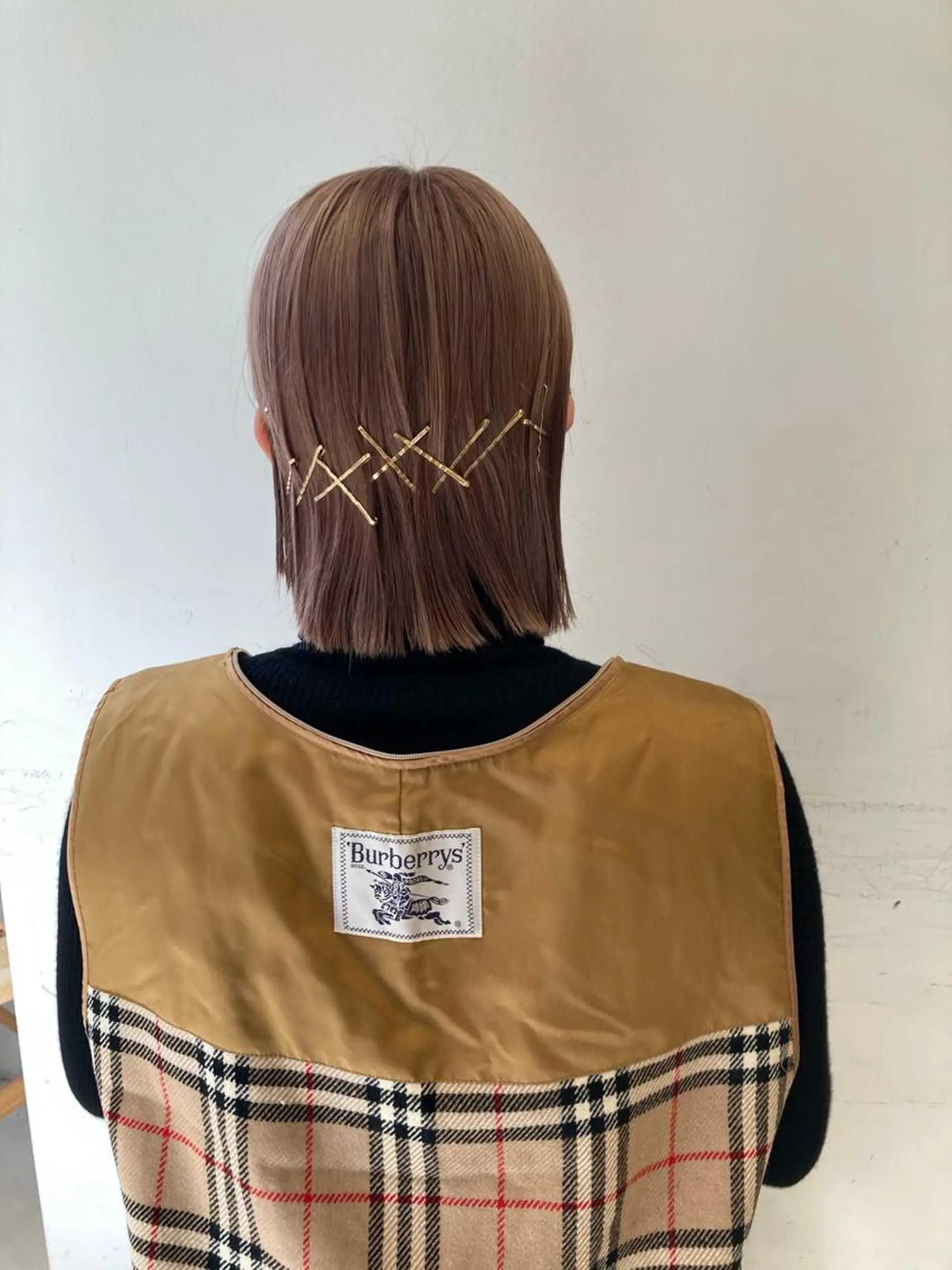 ショート カラー ヘアセット 透明感カラー🫧 nanohaのヘアスタイル