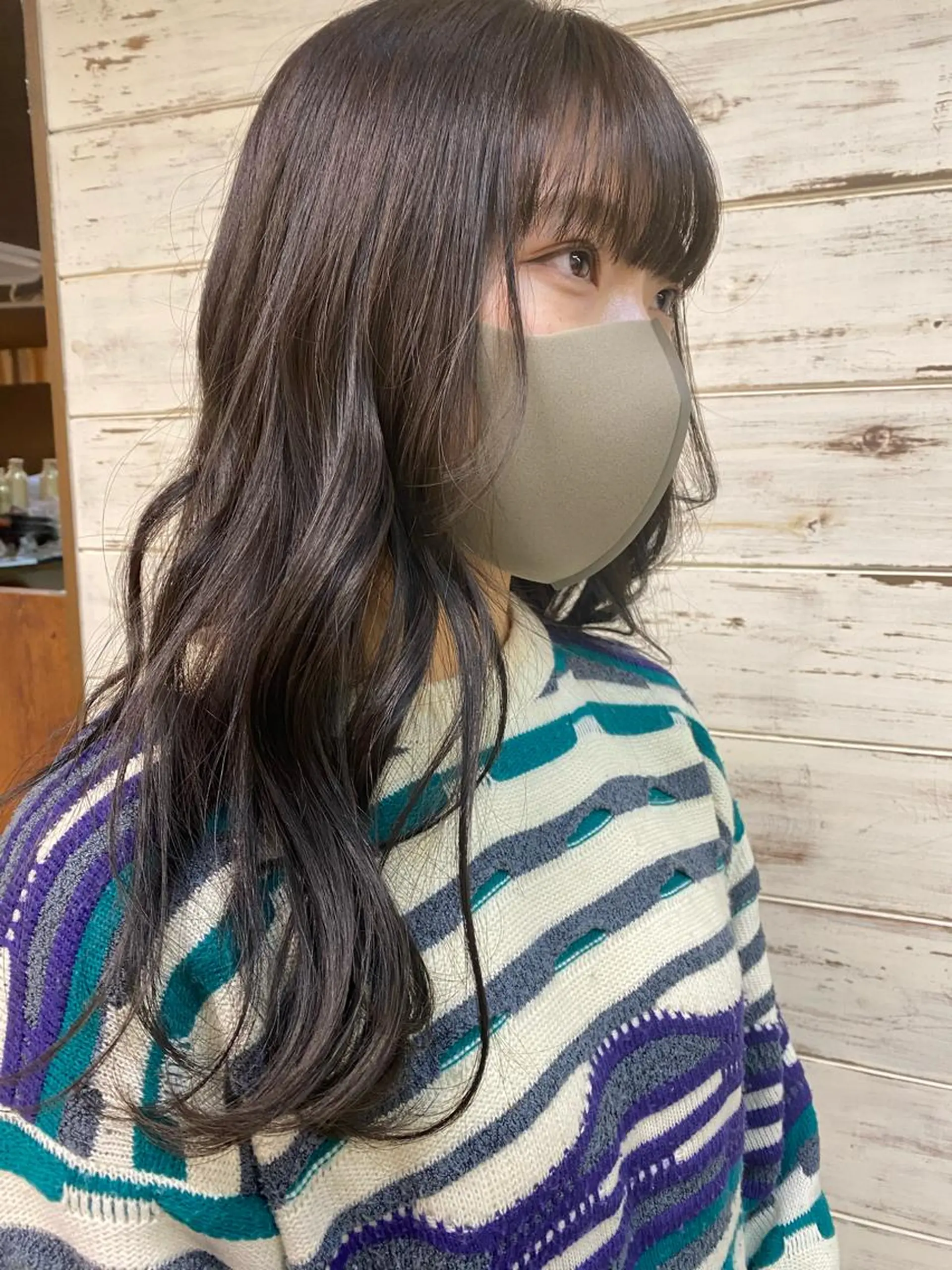 ロング カラー グレージュ ｲﾁｶﾜ ﾐｵ/ minim hairのヘアスタイル