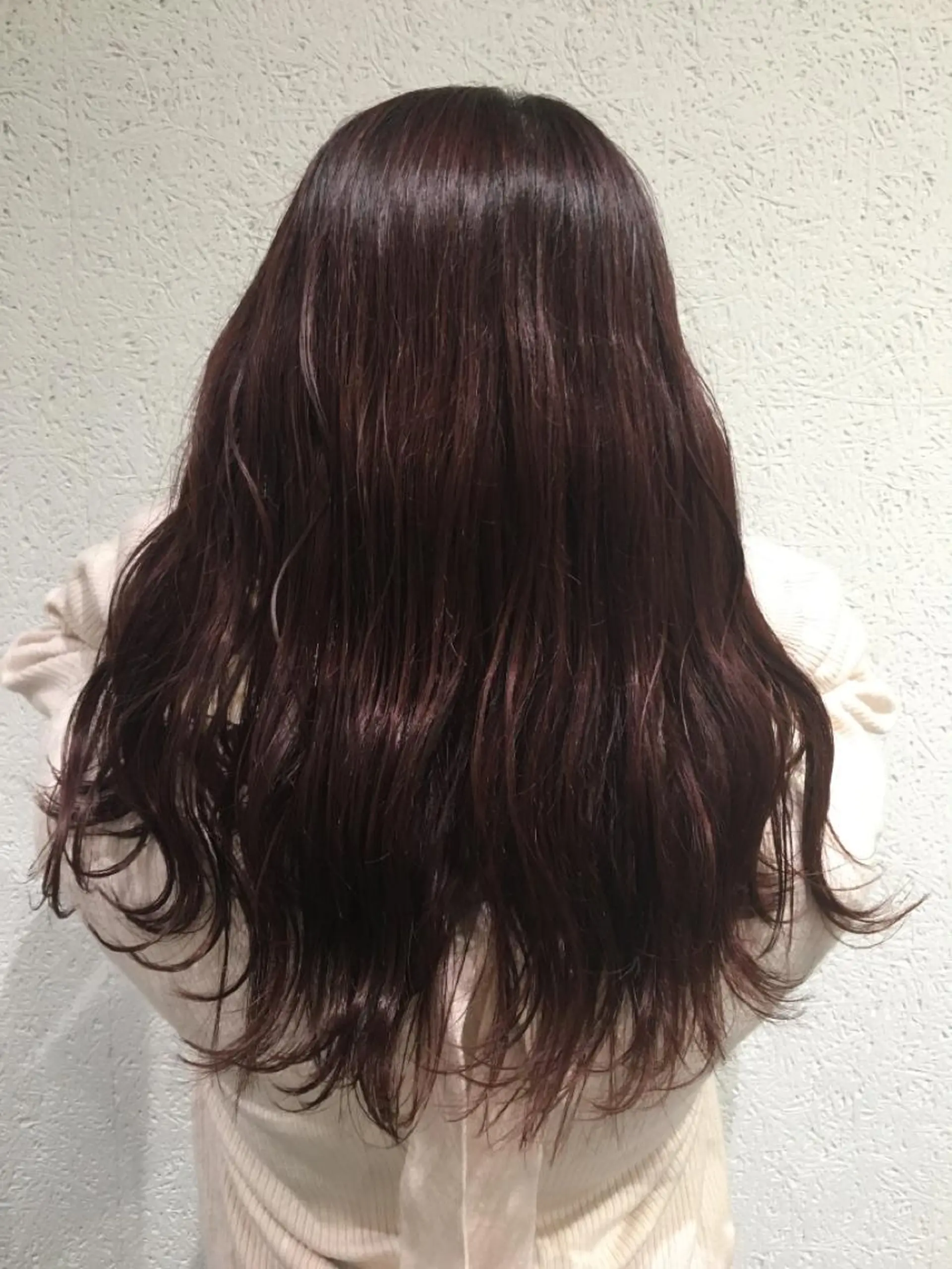 ロング カラー ベージュカラー ピンクカラー ピンクベージュ カット トリートメント 💎髪質改善💎 西森千夏のヘアスタイル