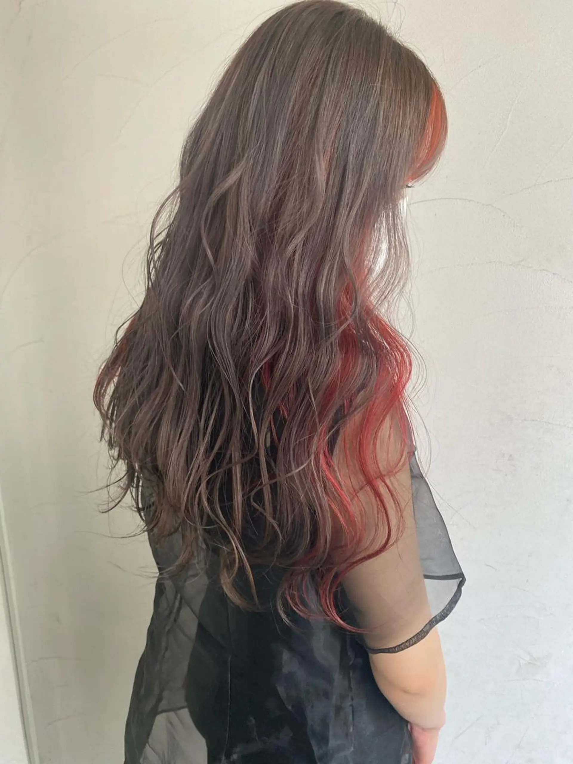 カラー AYANE 韓国ヘア /レイヤーカットのヘアスタイル