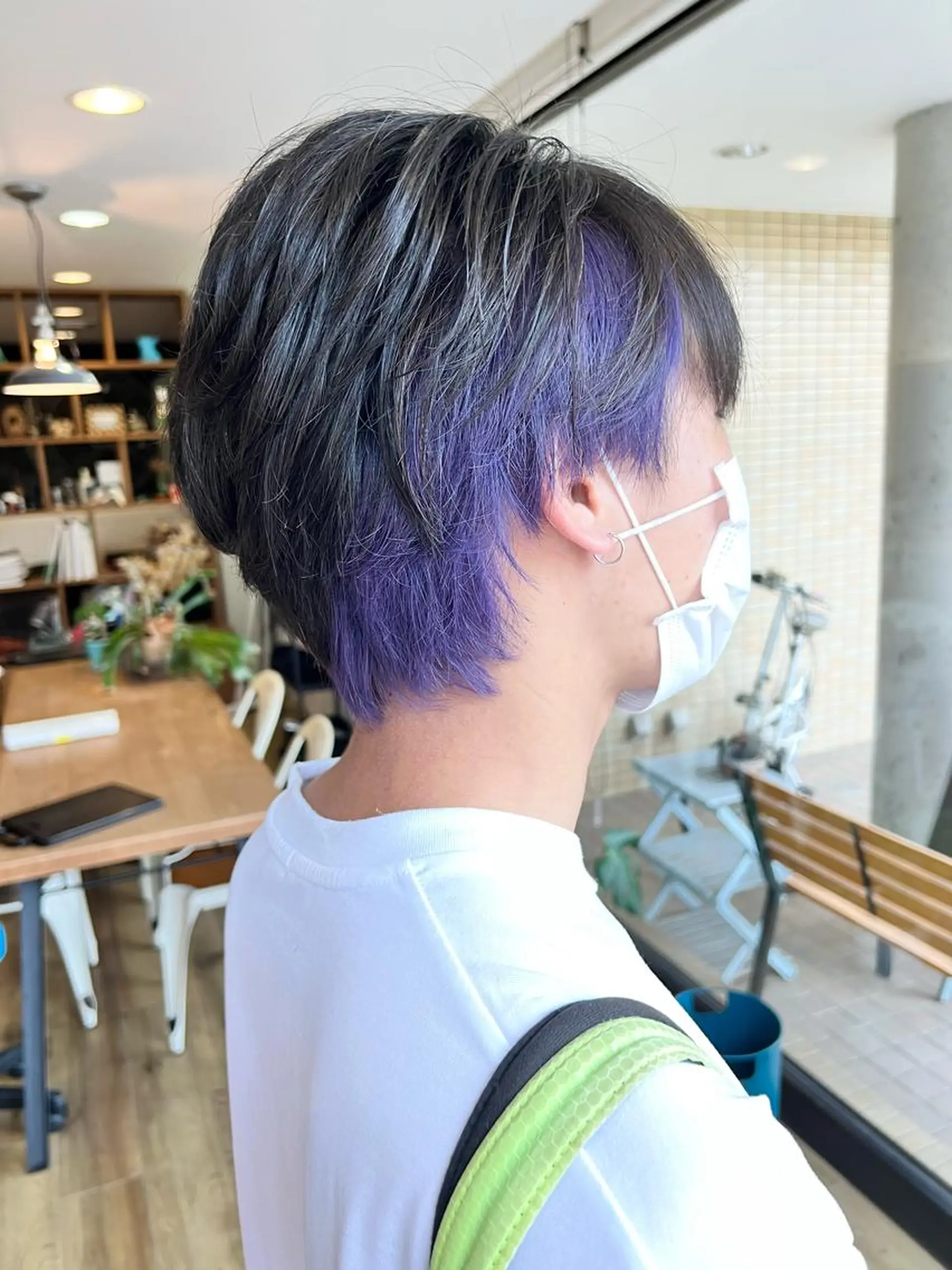 メンズ メンズインナーカラー ヘアカラー トリートメント 堀 望美のヘアスタイル