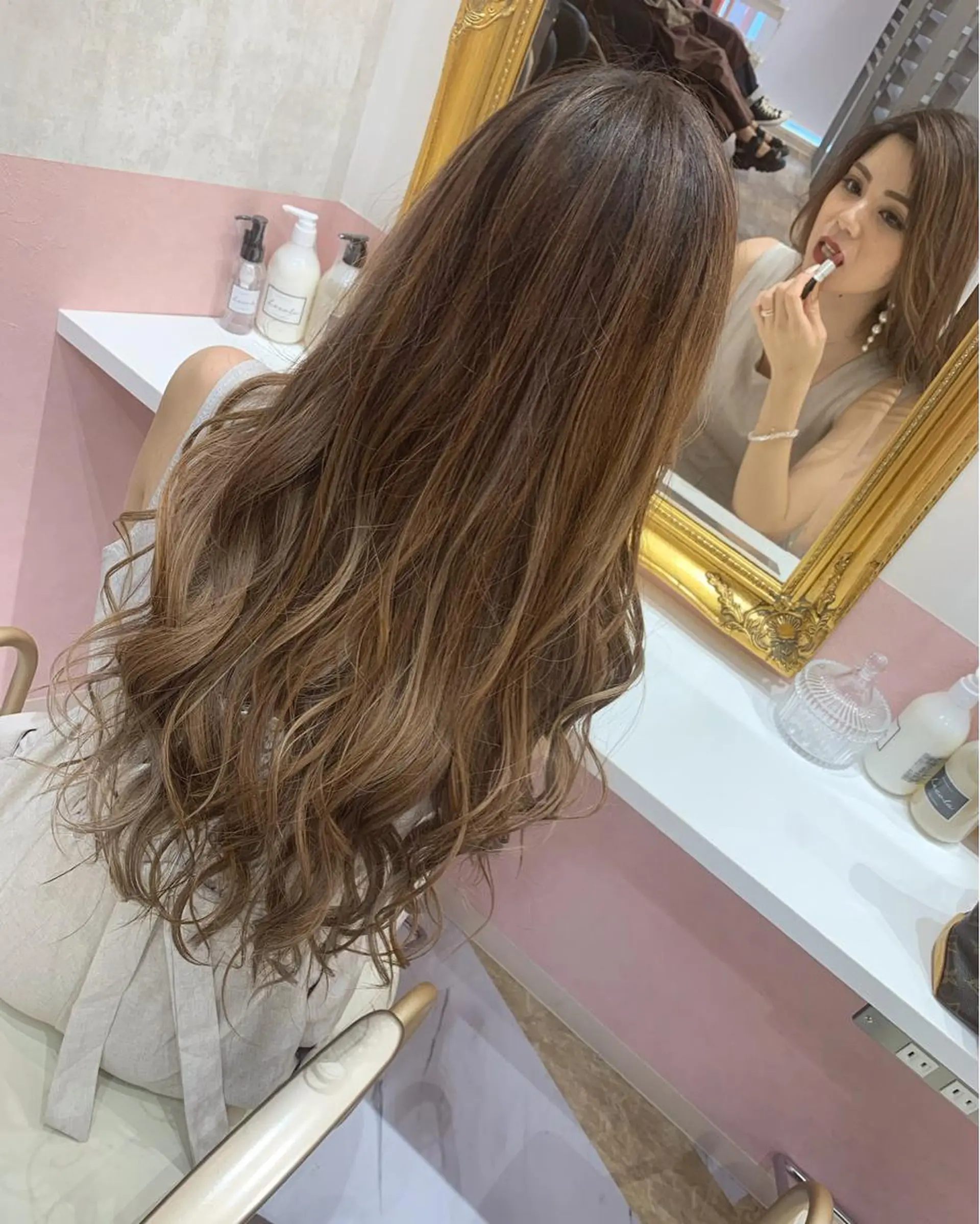 ロング カラー パーマ ヘアアレンジ メンズ キッズ ネイル マツエク・マツパ 酸性ストレート 髪質改善大槻勇樹のヘアスタイル