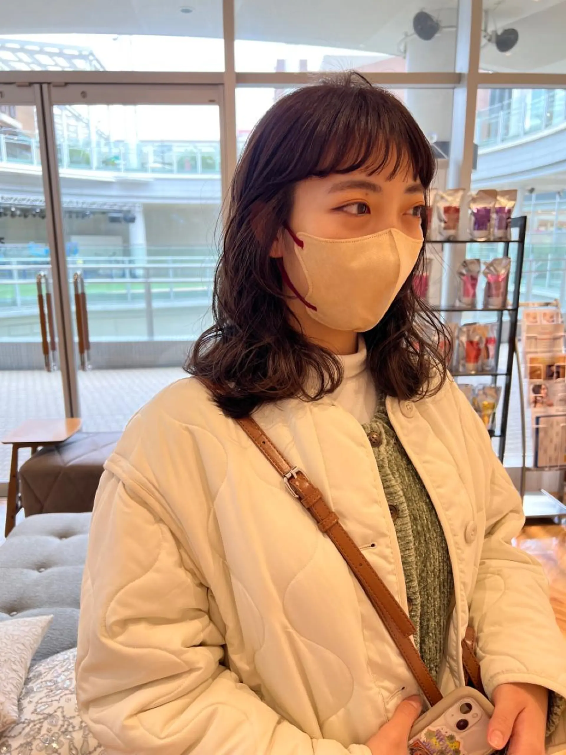 ロング パーマ k-twoたき✨艶感 カラー／美髪矯正のヘアスタイル