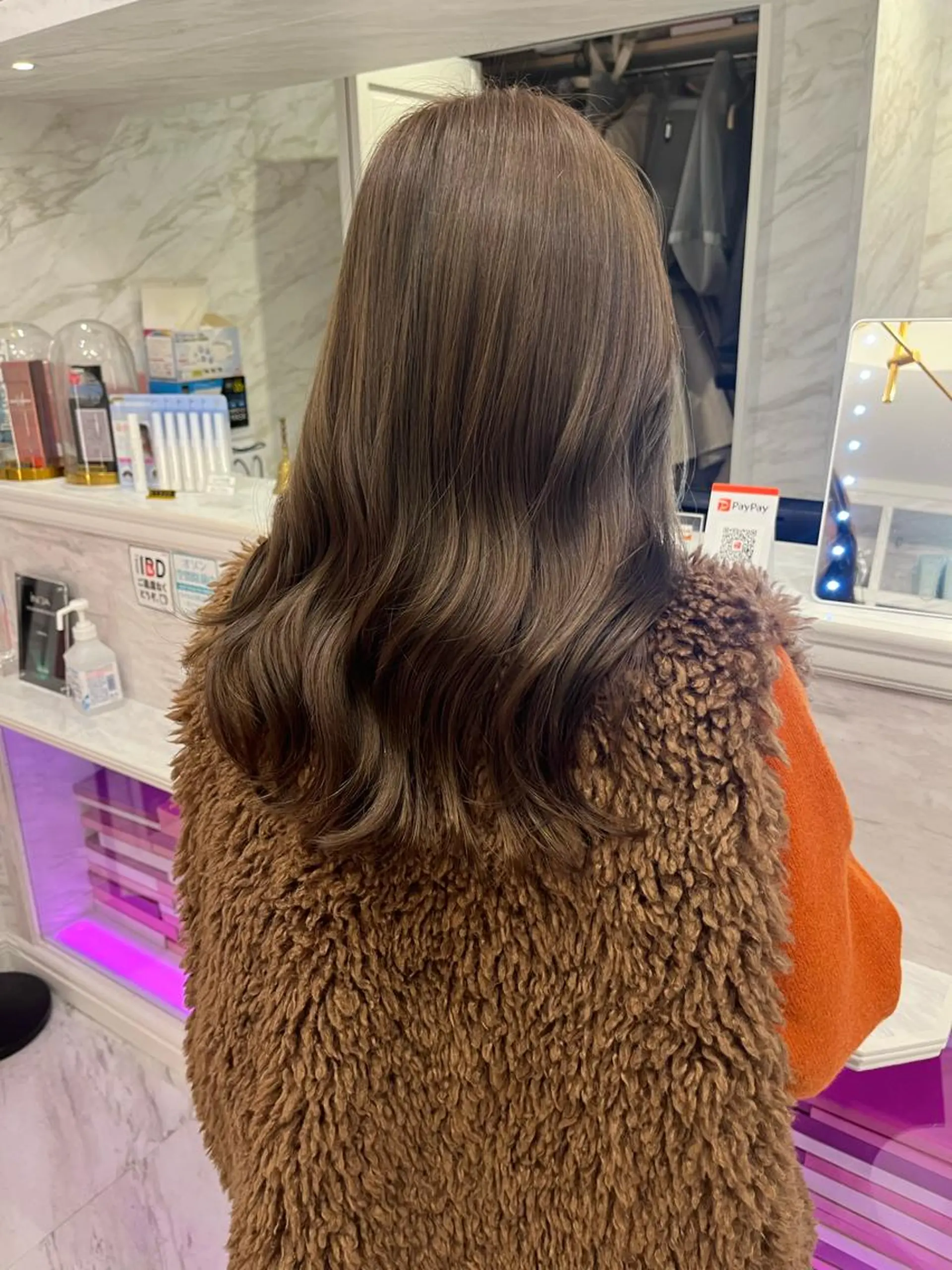 ミディアム カット ヘアカラー トリートメント enn to yuu所属・髪質改善&大人ボブ ♡KURENAのヘアスタイル