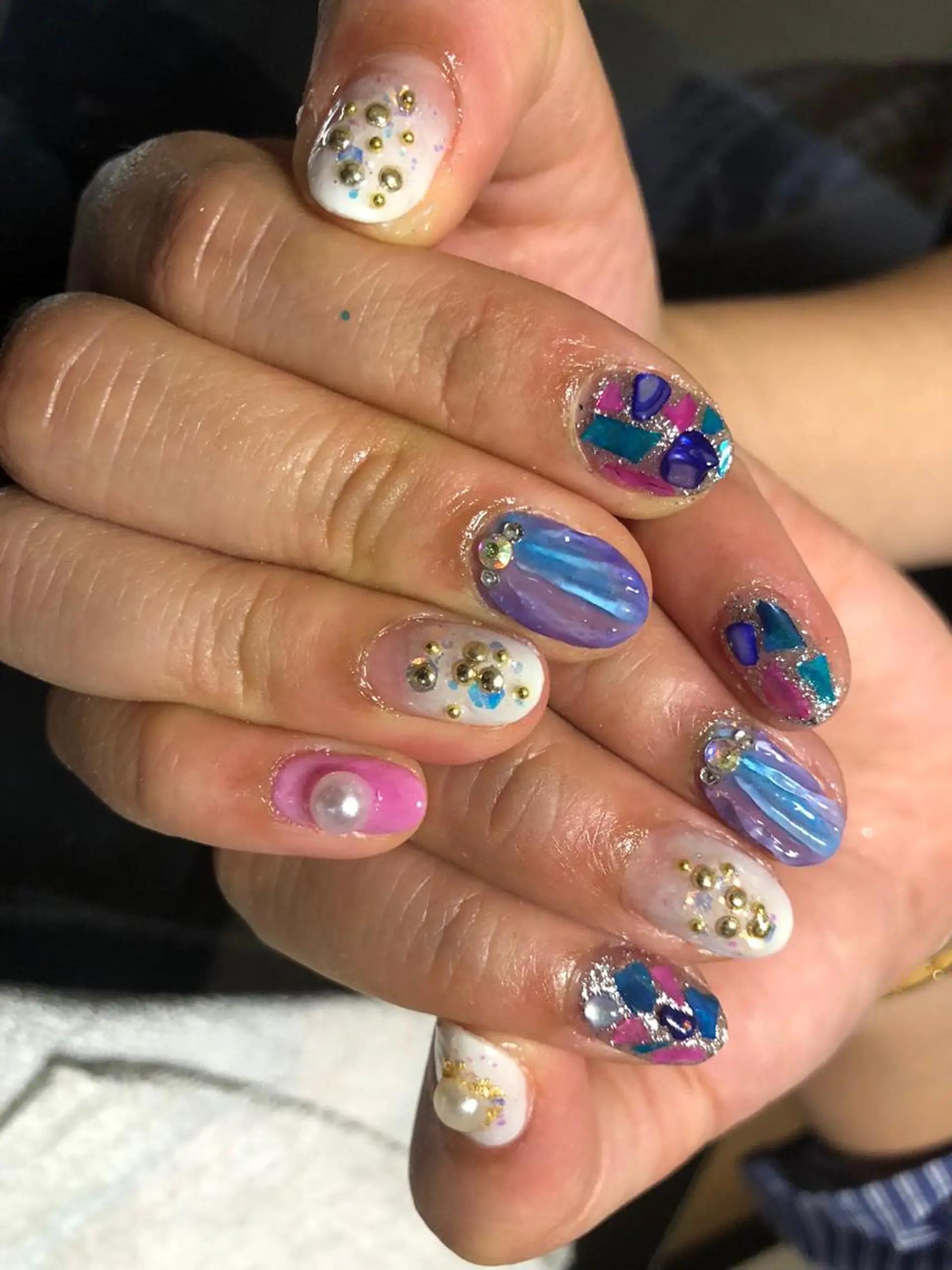 ネイル ハンドネイル 荒井 海輝のネイルデザイン