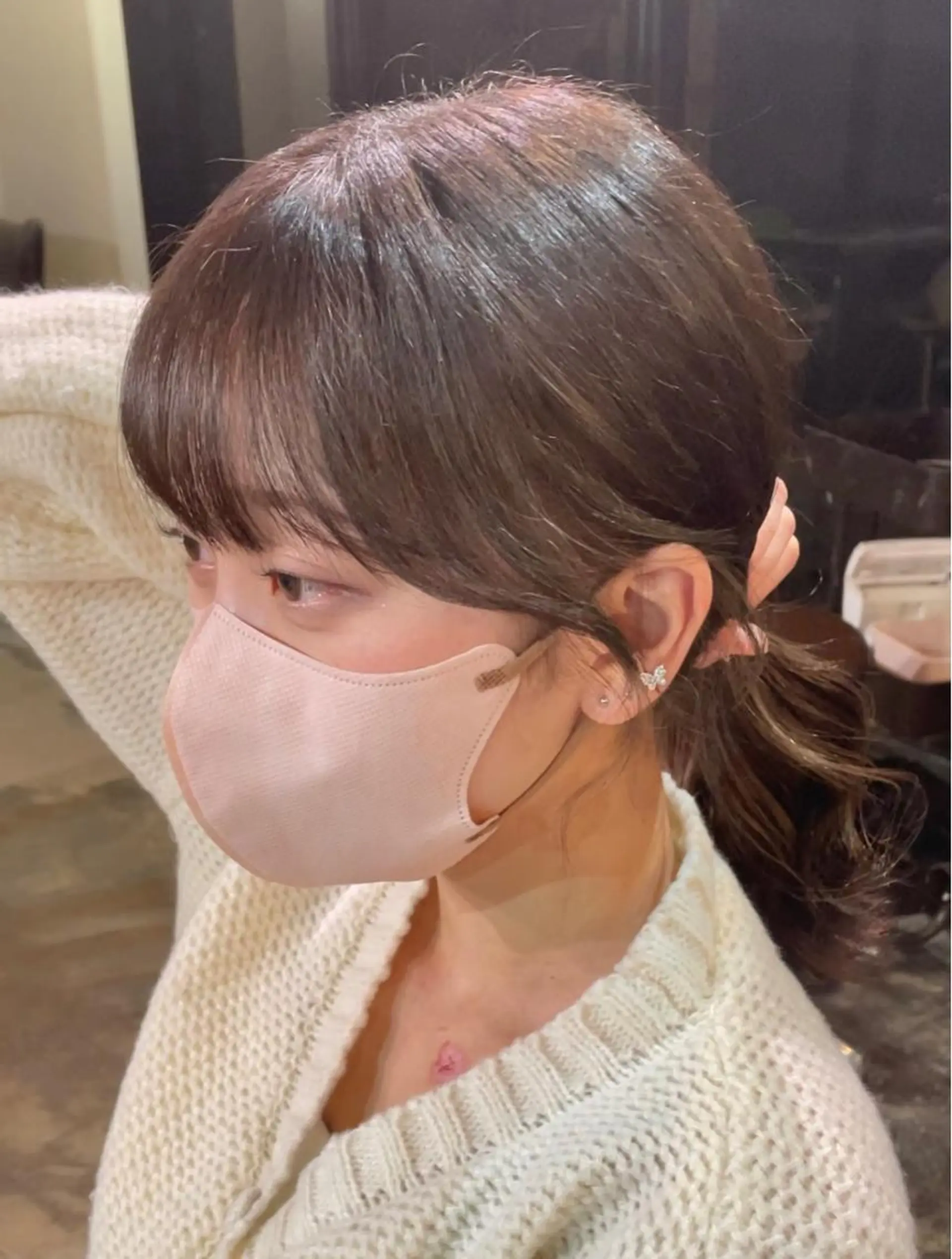 カラー La fith hair ray 札幌店所属・顔まわり/W カラー/リョウのヘアスタイル