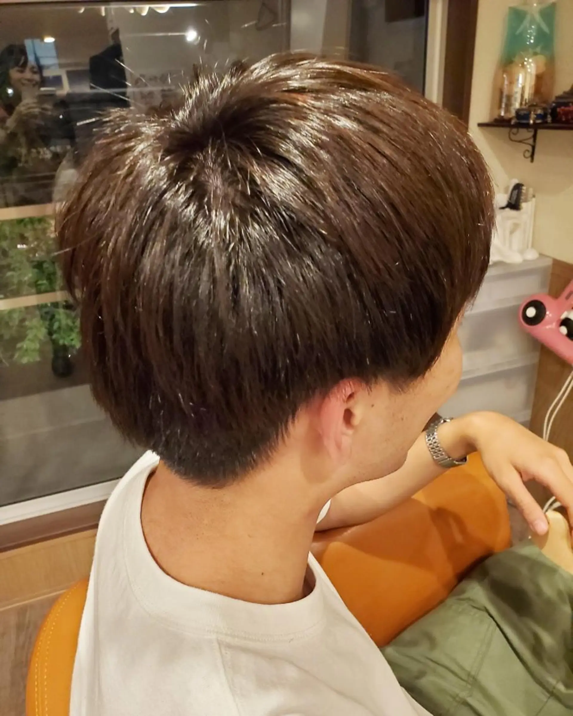 ショート メンズ 外国人風カラー spa hair  ark 富井直美のヘアスタイル