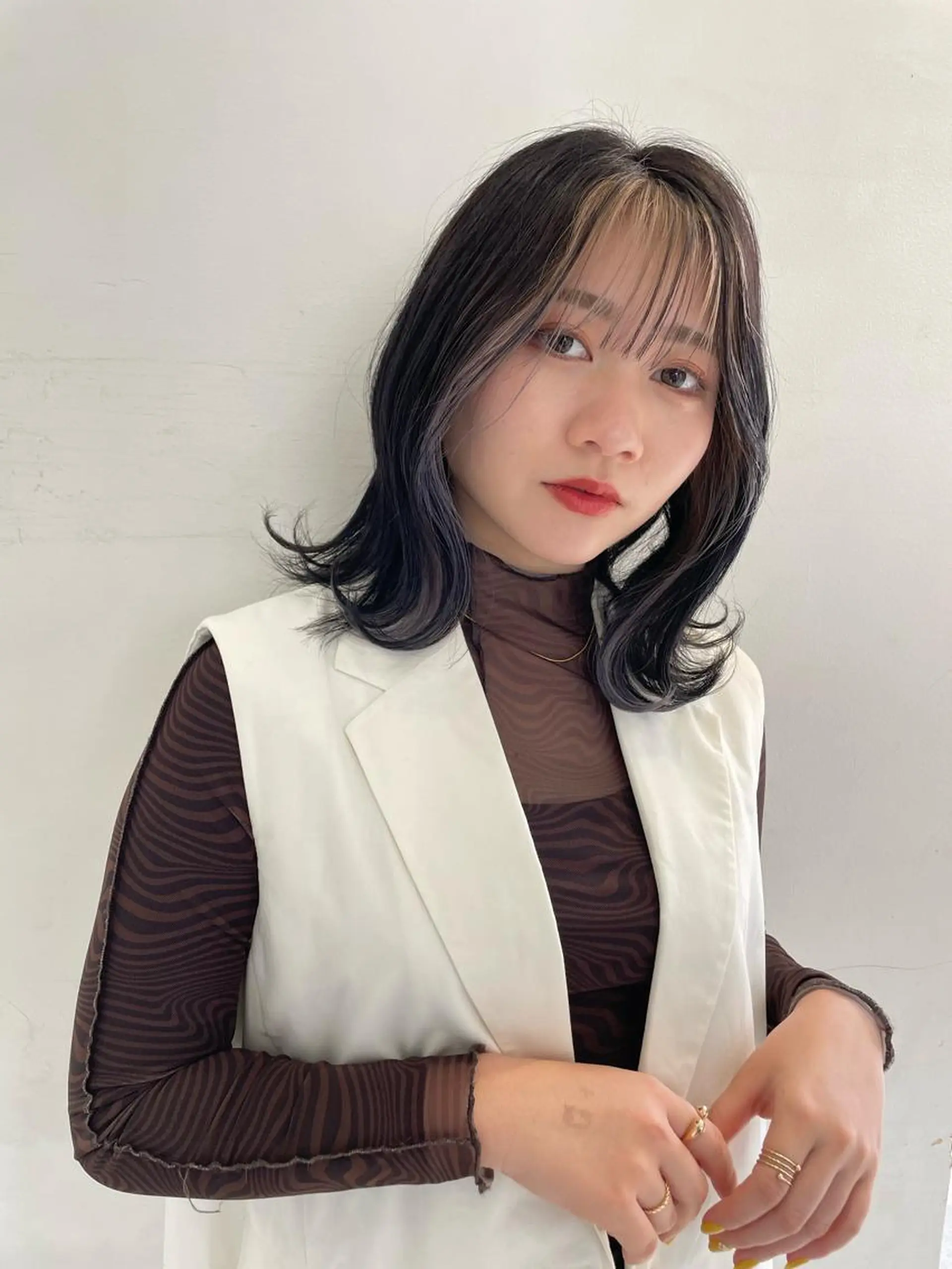 ミディアム カラー カット ヘアカラー happiness西大寺店所属・ショートショートボブ うるはのヘアスタイル