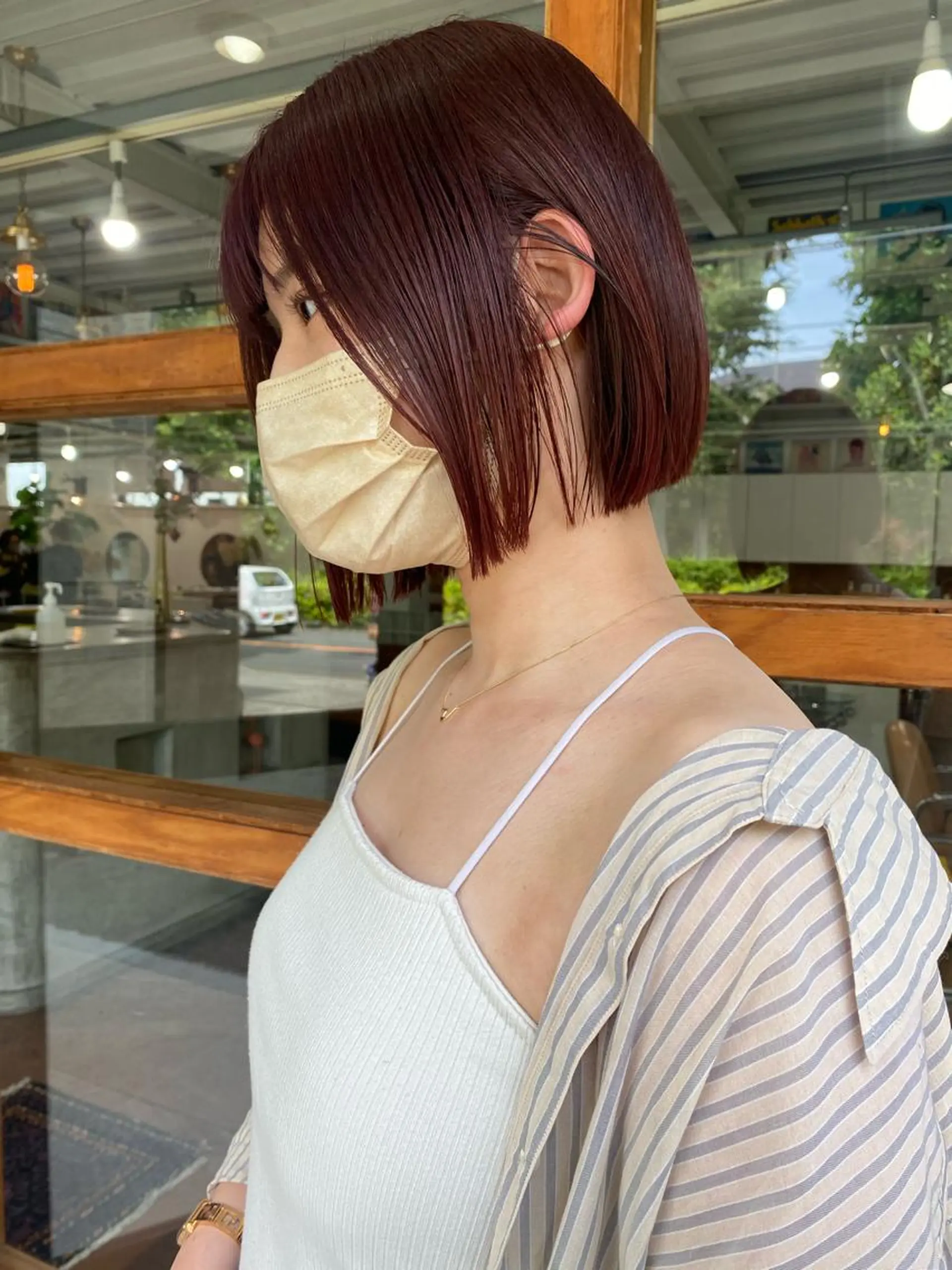 ショート カラー カット ヘアカラー なぎ🌿.∘[ボブ, ニュアンスカラー]のヘアスタイル