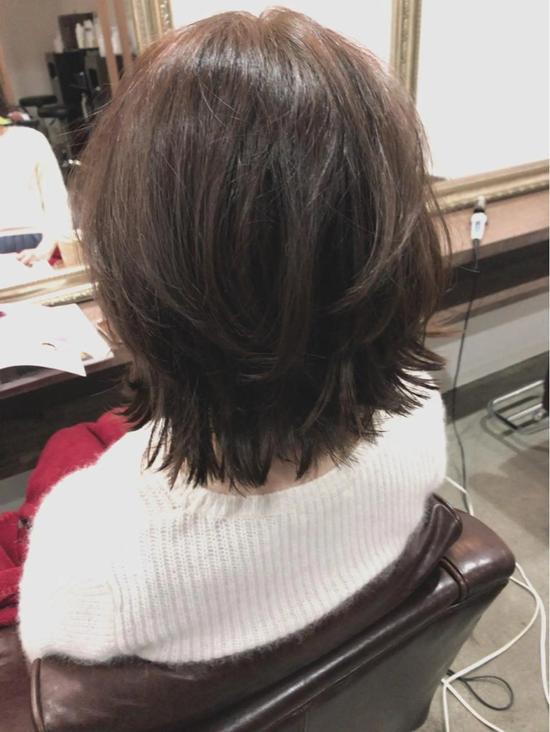 ショート カラー レイヤーカット匠 イソザキノリユキのヘアスタイル